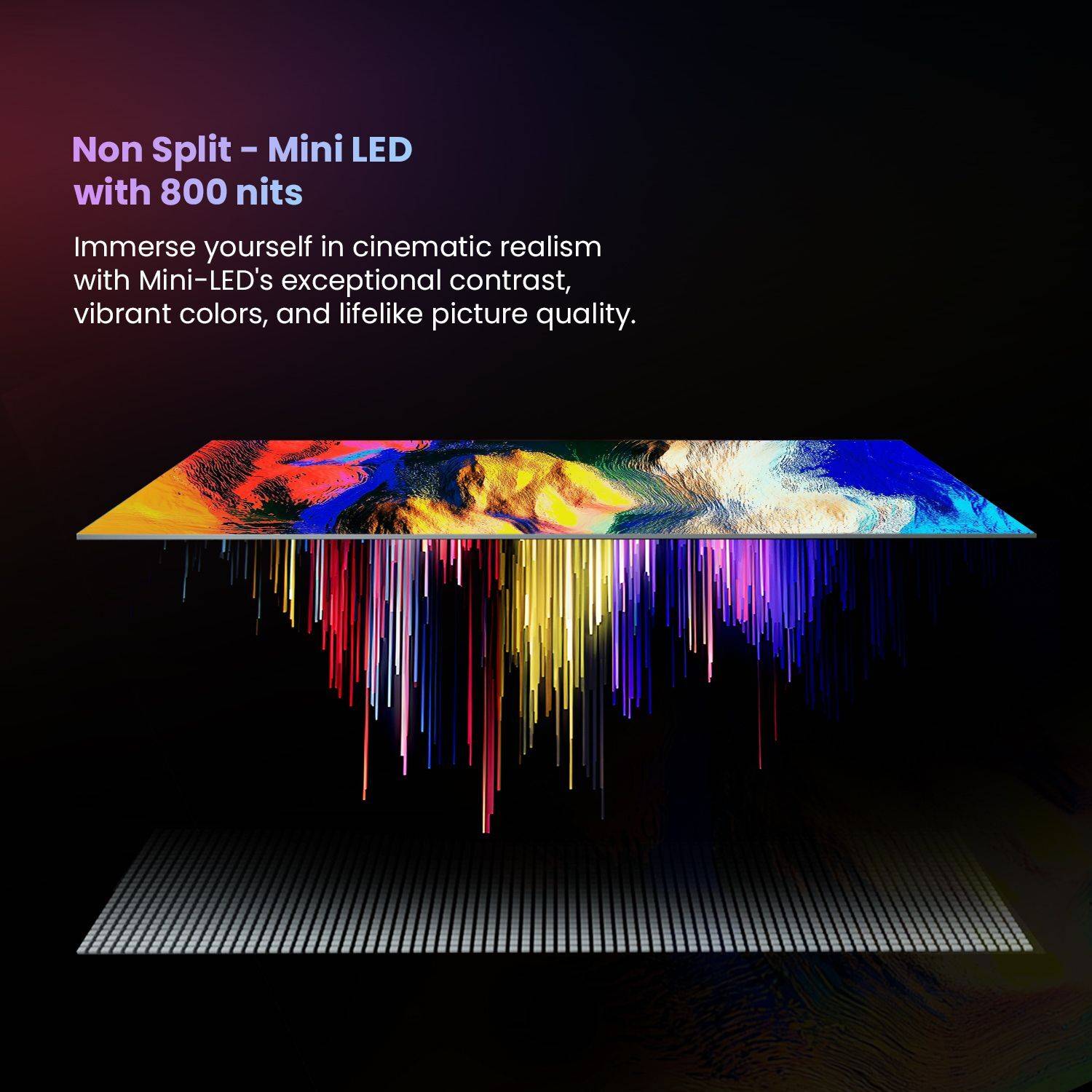 Haier M80 55 inch 4K Mini LED Smart TV - Image 4