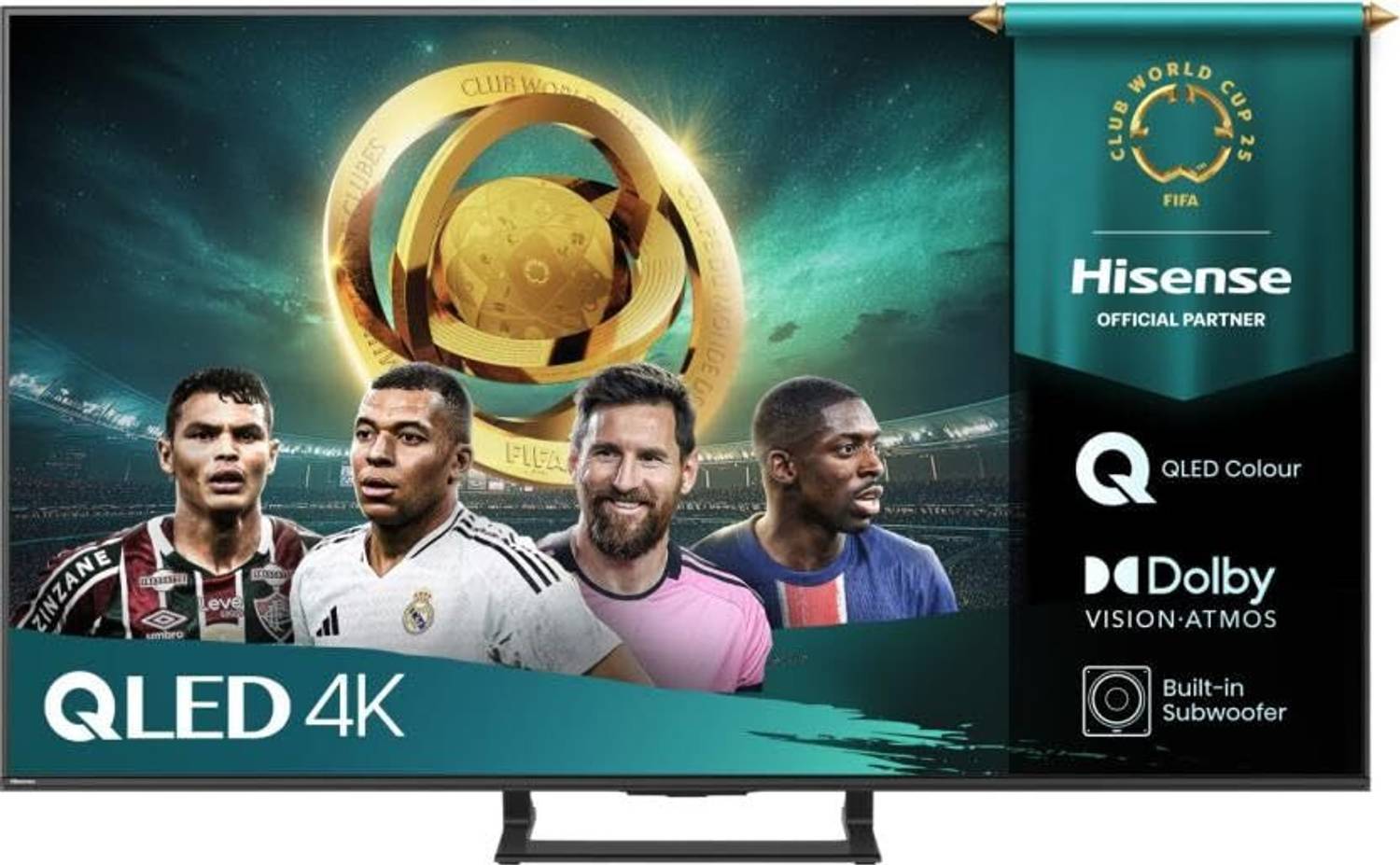 Hisense 139 cm (55 inch) QLED Ultra HD (4K) Smart VIDAA TV with Q