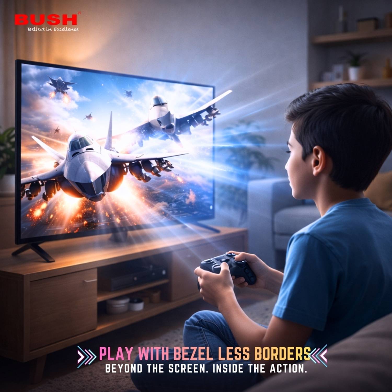 Bush 43 inch 4K Smart LED Android TV - Image 5