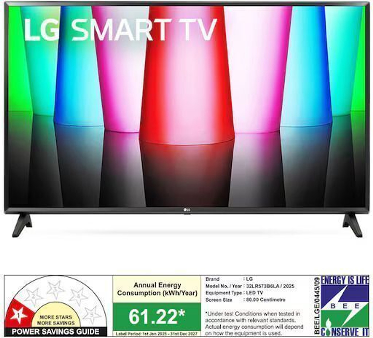 Image of LG HDR 80 cm (32 inch) Full HD LED Smart WebOS TV with α5 Gen6 AI Processor With Active HDR & AI Sound