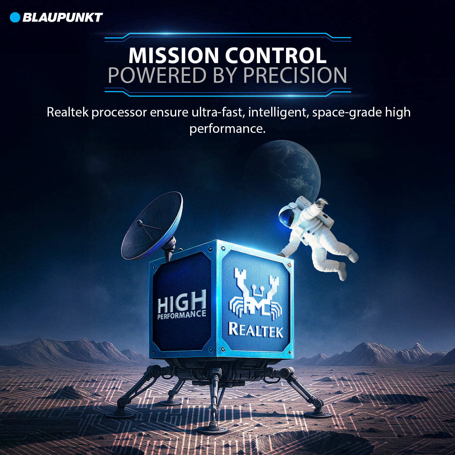Image of Blaupunkt Quantum Dot 100 cm (40 inch) QLED Full HD Smart Android TV with 48W Sound Output | Dolby Audio | Bezel Less Design | RealTek Processor|Chromecast| 10,000 Plus Apps and Games | Google Assistant