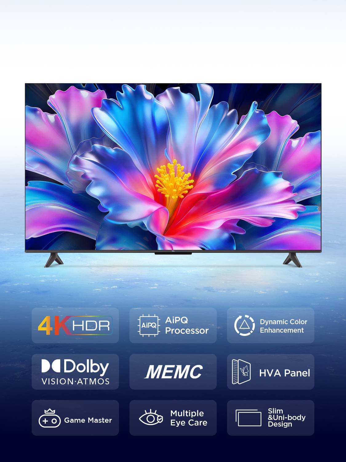TCL P6L 55 inch 4K Smart Google TV 2026 - Image 2