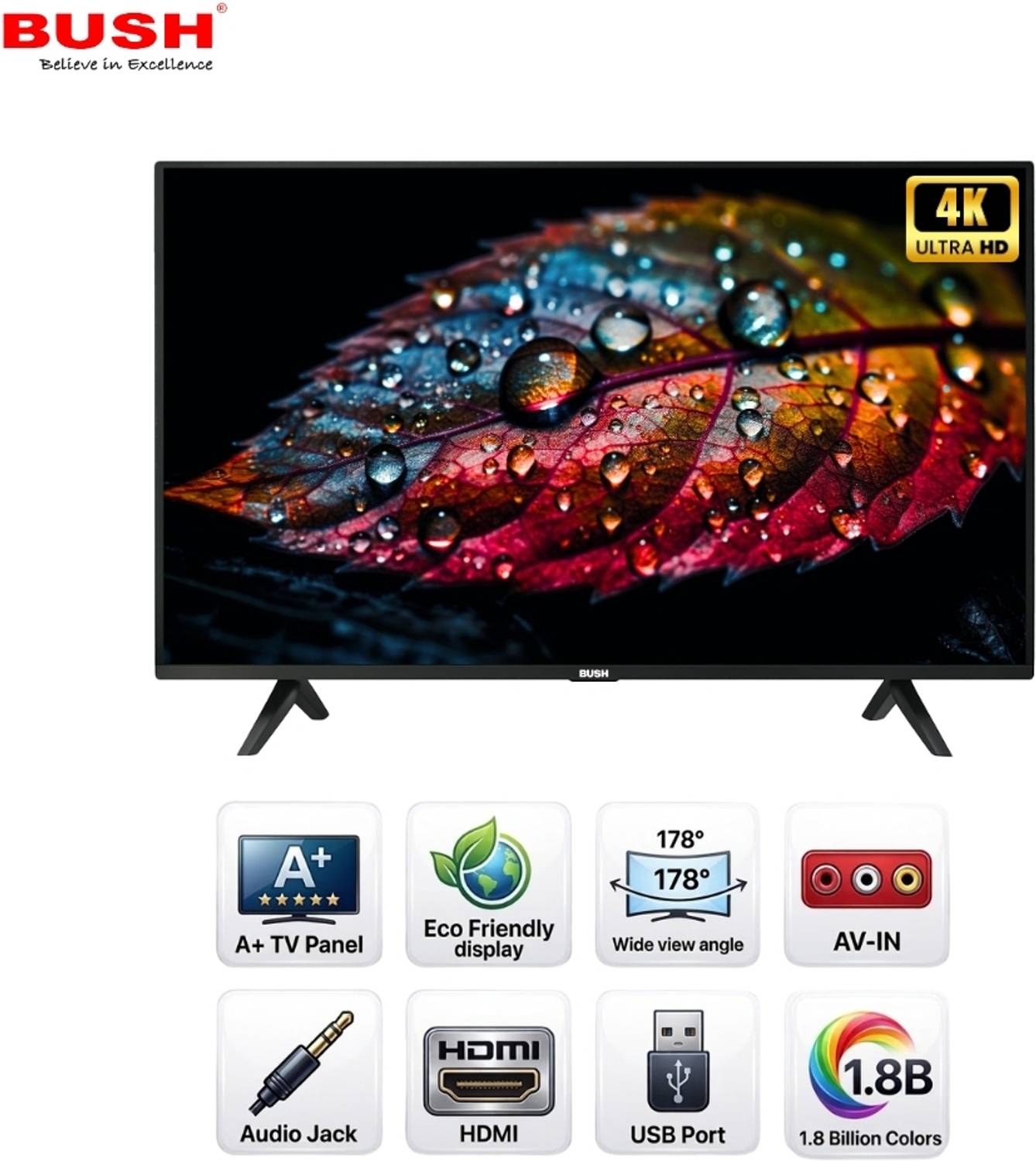 Bush 43 inch 4K Smart LED Android TV - Image 2