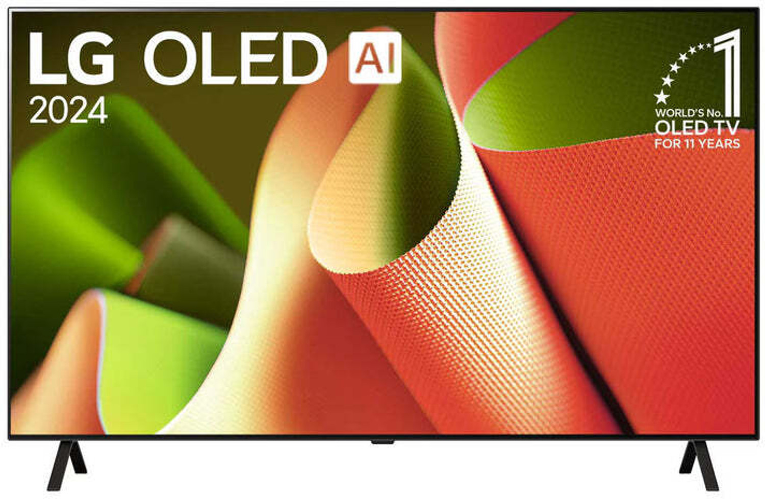 Image of LG 139 cm (55 inch) OLED Ultra HD (4K) Smart WebOS TV with OLED55B4 AI