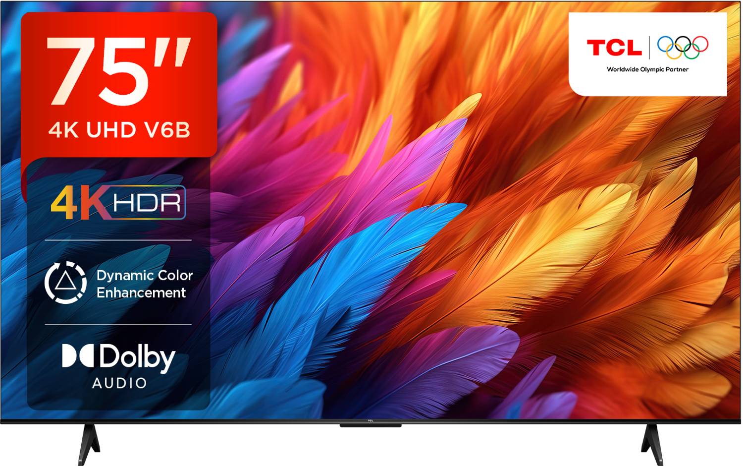 TCL V6B 189 cm (75 inch) Ultra HD (4K) LED Smart Google TV with 2