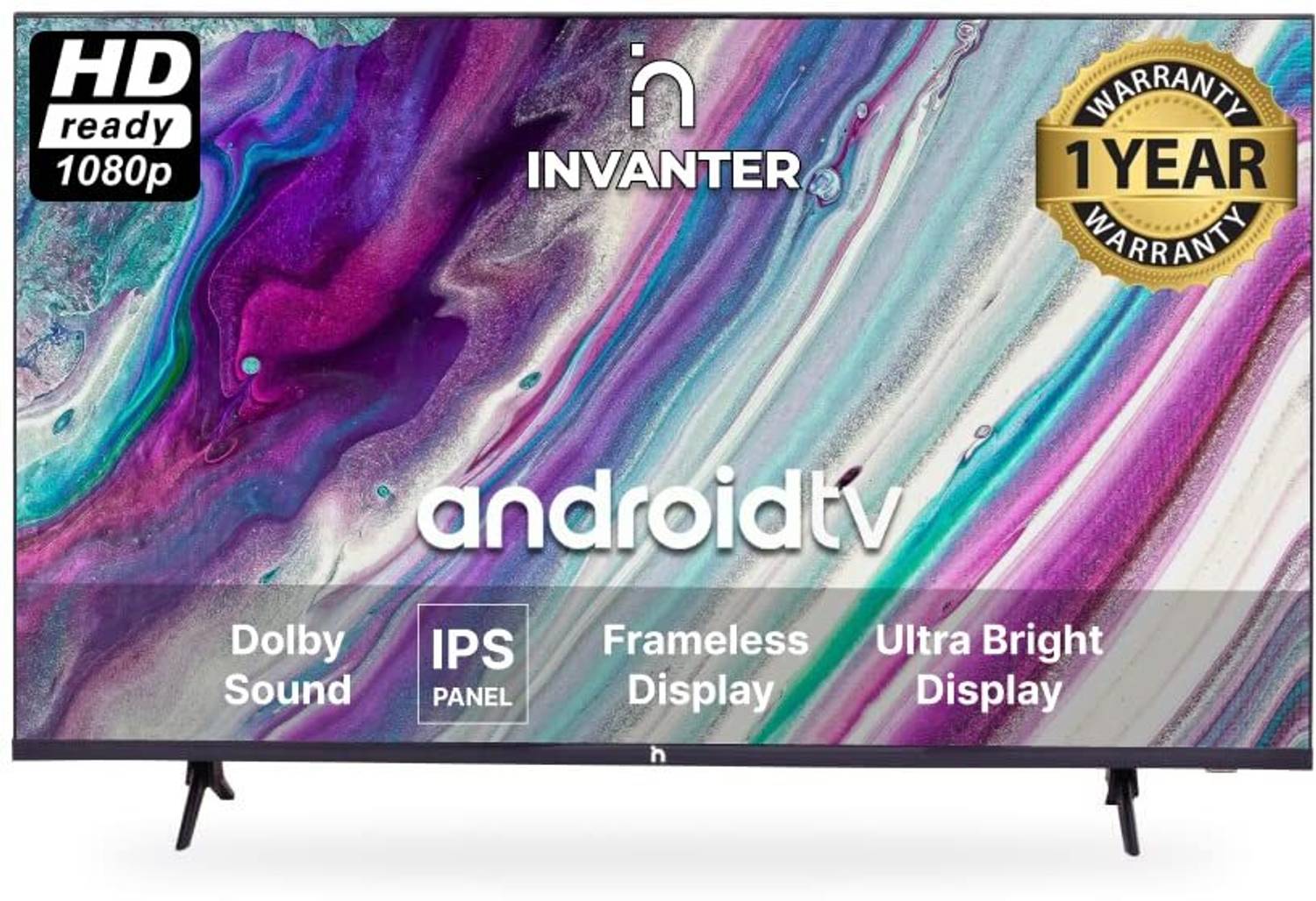INVANTER Nova Series 80 cm (32 inch) HD Ready LED Smart Android T
