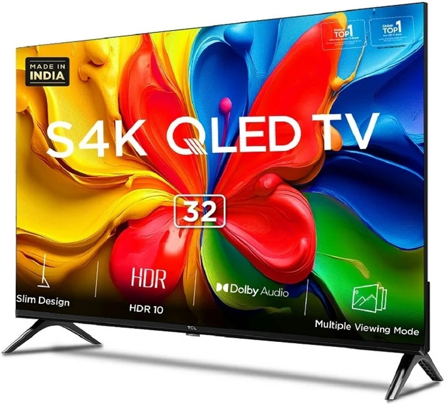 Image of TCL TCL 81.2 cm (32 inch) QLED HD Ready Smart Google TV with 100% Color Volume Plus 16W Dolby Audio | Google Assitant | Chromecast built-in
