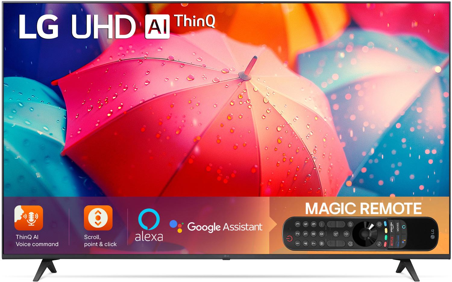 Image of LG UQ8020 139 cm (55 inch) Ultra HD (4K) LED Smart WebOS TV with ThinQ AI & Magic Remote Control