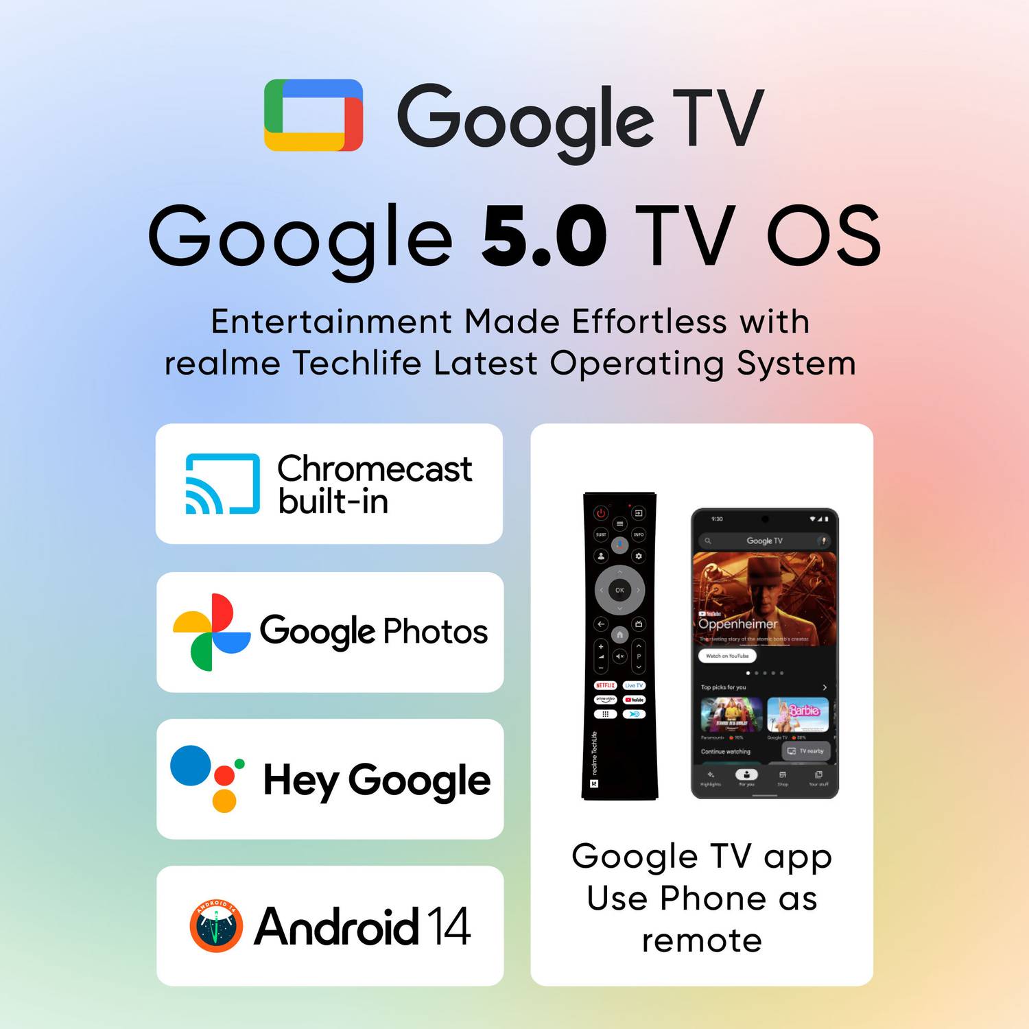 realme TechLife 43 inch 4K QLED Google TV - Image 5
