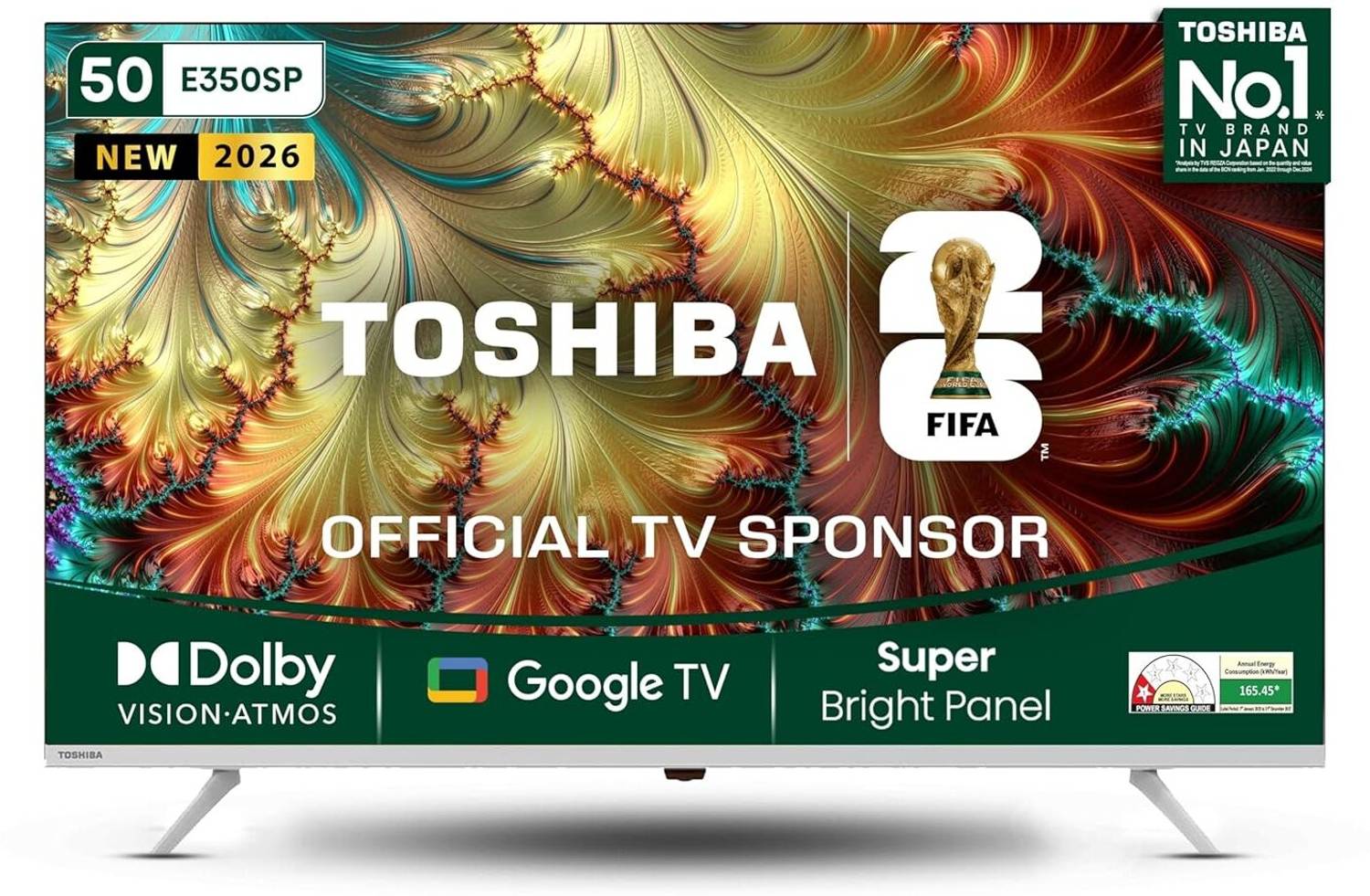 TOSHIBA 127 cm (50 inch) Ultra HD (4K) LED Smart Google TV (50E35