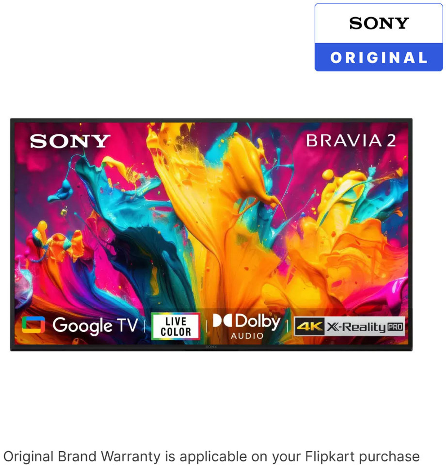 Image of SONY Bravia 2 108 cm (43 inch) Ultra HD (4K) LED Smart Google TV