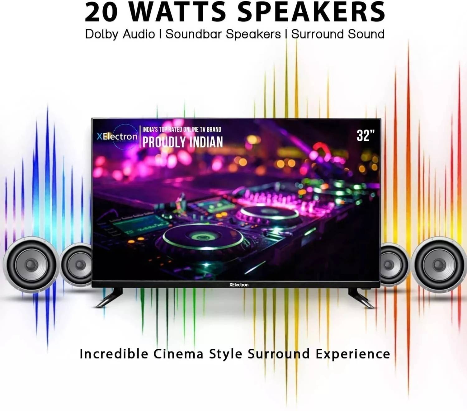 XElectron 80 cm (32 inch) HD Ready LED TV Online at best Prices In