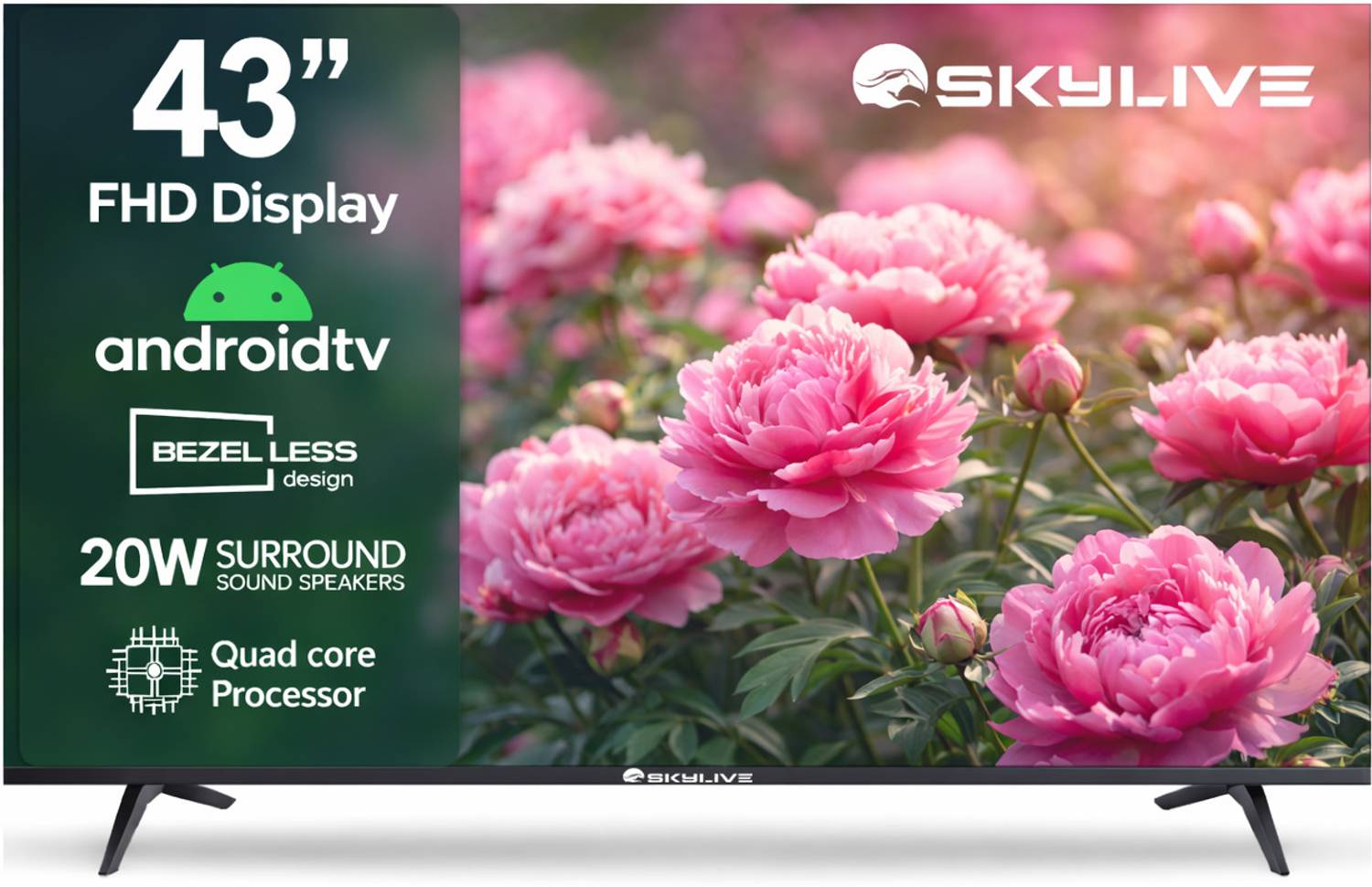 skylive 43 inch Full HD LED Smart Android TV - Image 1