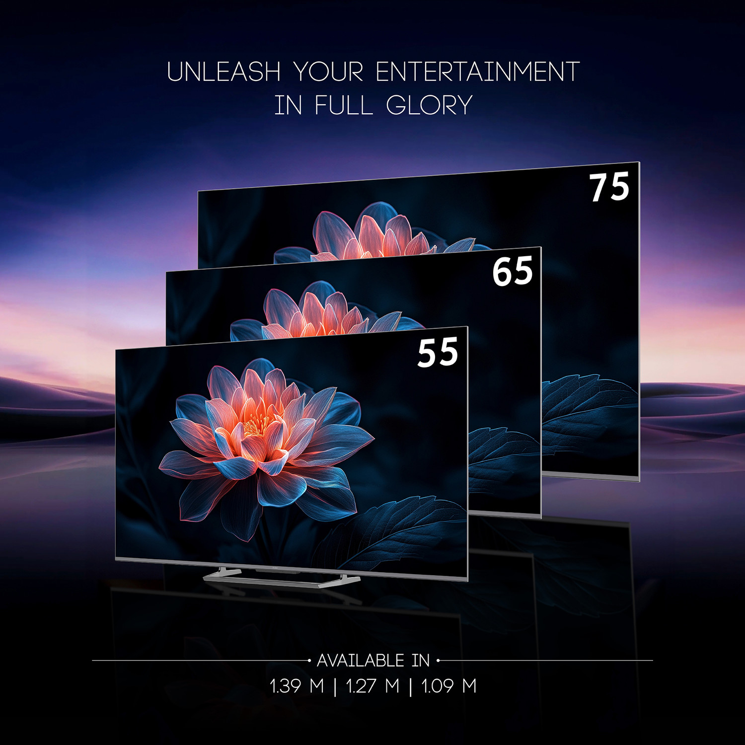 Image of Haier 189 cm (75 inch) QLED Ultra HD (4K) Smart Google TV