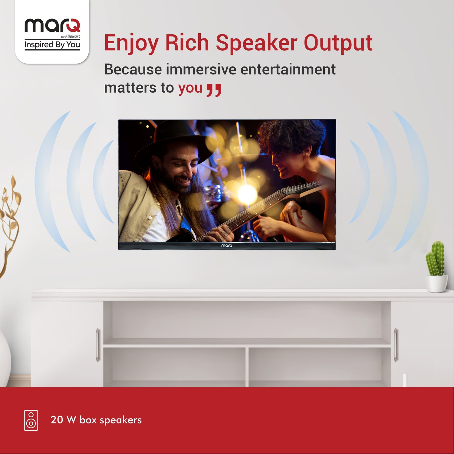 Image of MarQ by Flipkart 60 cm (24 inch) HD Ready LED TV