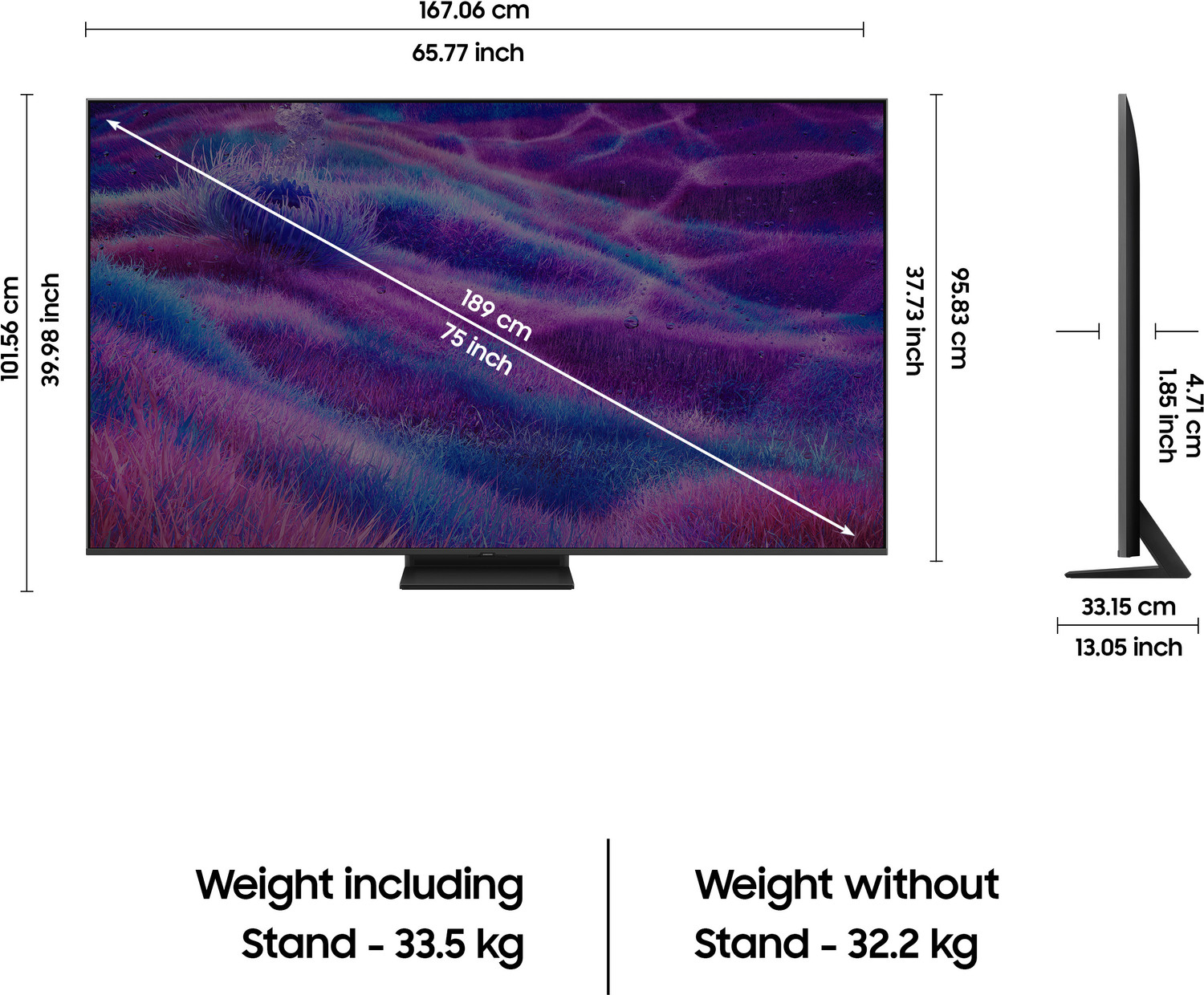 Image of Samsung Mini-LED 189 cm (75 inch) Ultra HD (4K) Neo QLED Smart Tizen TV