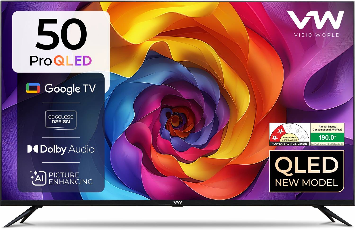 Pro Series 126 cm (50 inch) QLED Ultra HD (4K) Smart Google TV 20