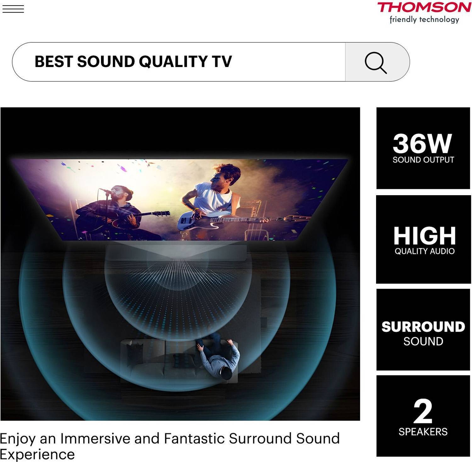 Thomson Alpha 40 inch QLED Smart TV - Image 4