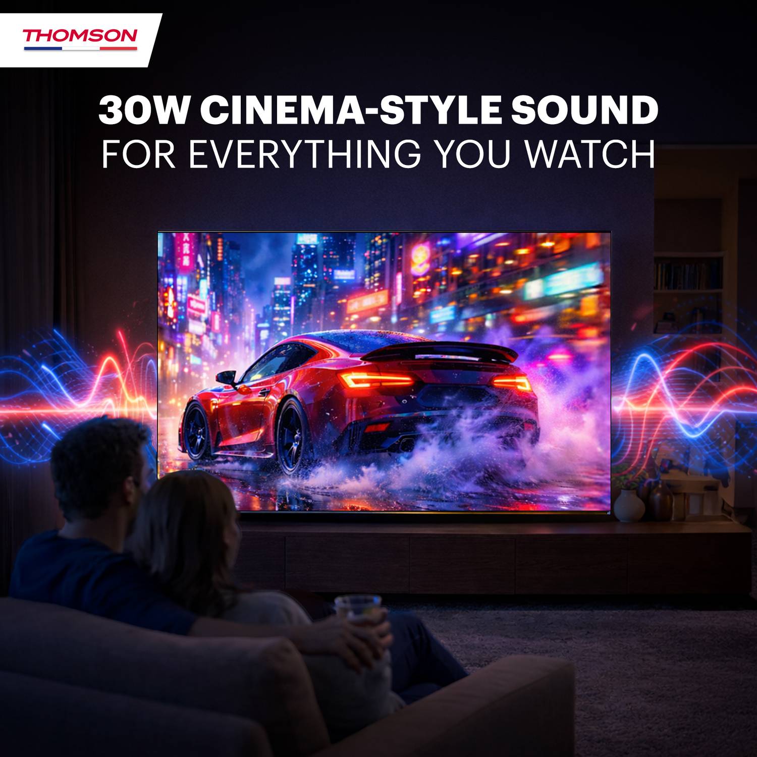 Thomson 32 inch HD Ready LED Smart Android TV - Image 5