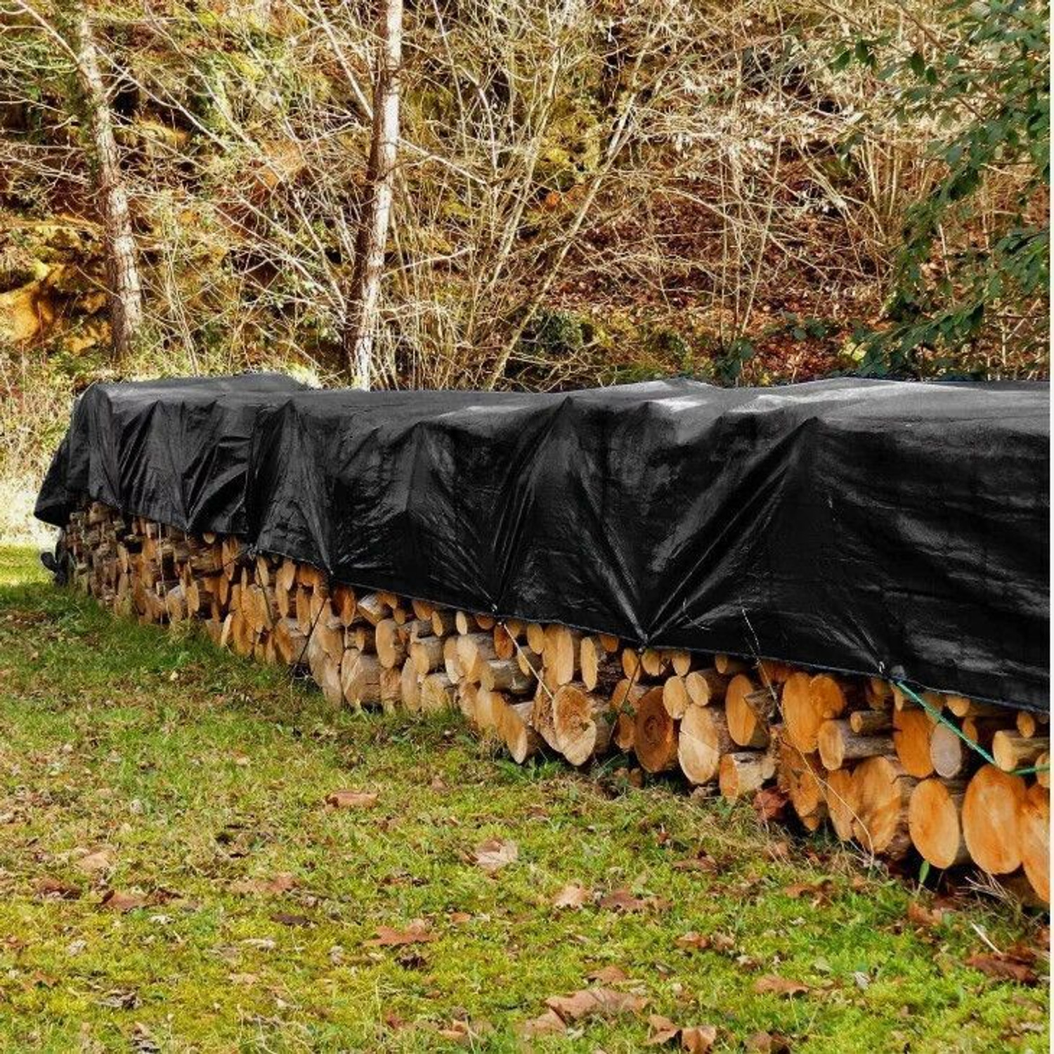 Image of Taadpatri TAPAULINE SHEET WATERPROOF COVER Tent - For PREMIUM QUALITY UV RESISTANT,RAIN, 9 FEET X 12 FEET
