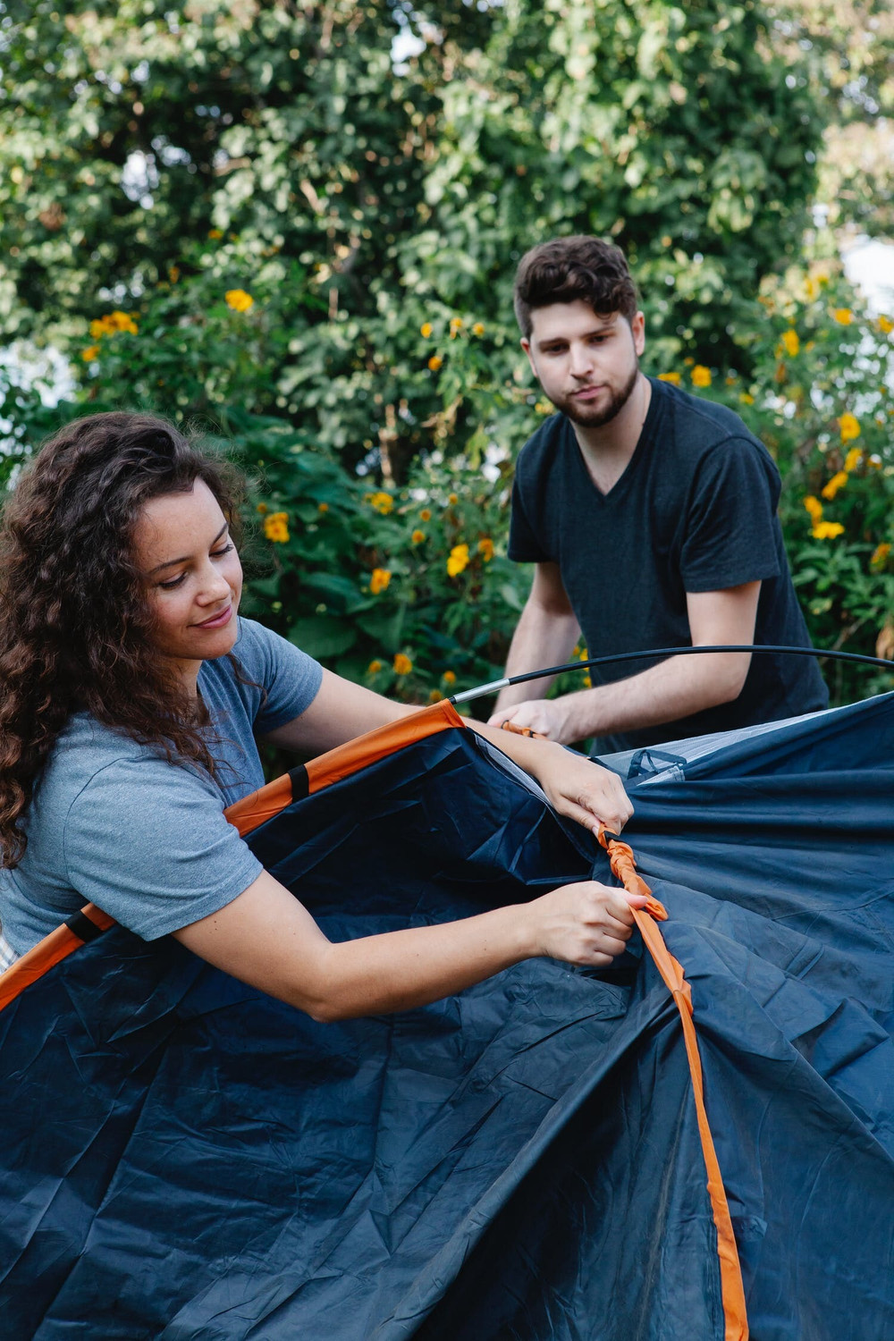 Image of DEVICE Portable Tent For Camping 5-10 Minutes Easy Setup Ideal For 6-7 Persons Tent - For camping, picninc, tour, hiking