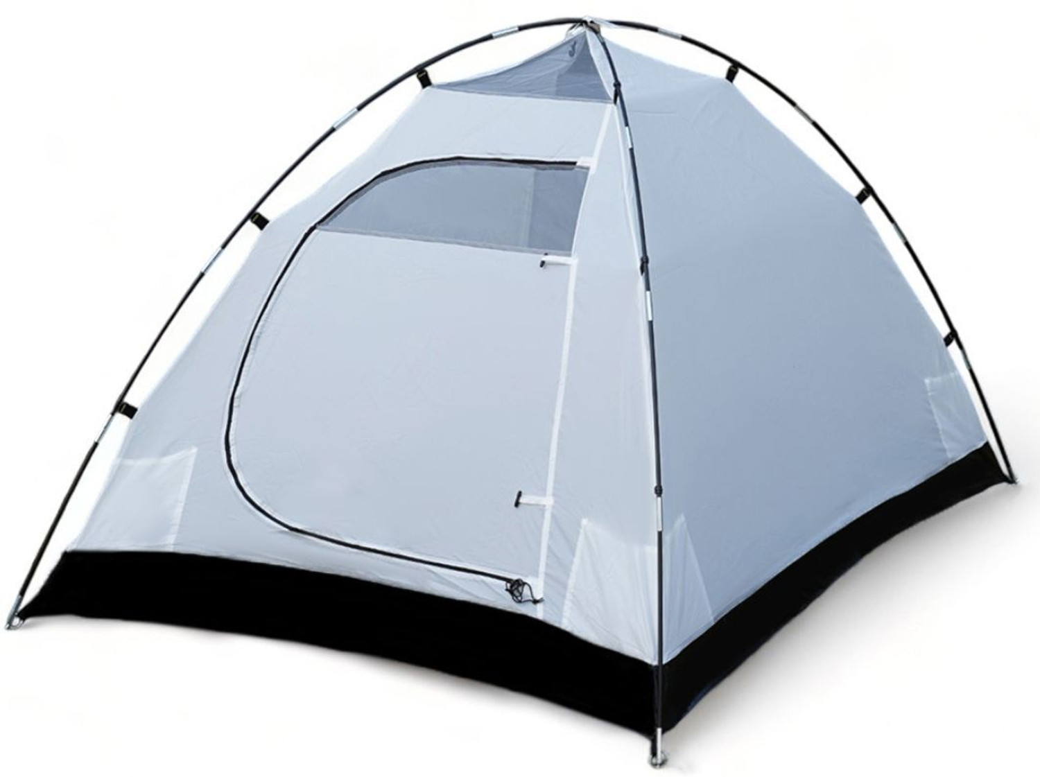 Image of Himmaleh Storm 4+ Waterproof Portable Camping Tent with Spacious Porch 4 Person Tent - For for Outdoors, Picnic, Hiking, Trekking, Backpacking, 3000MM Water Column