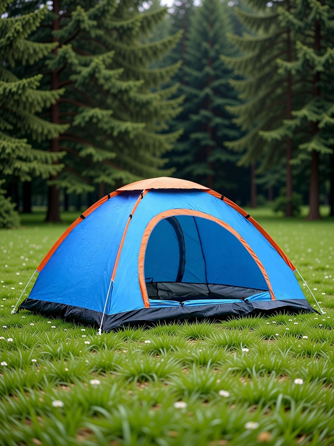 Image of FosCadit 2 Person Tent for Camping, Hiking, Trekking & Picnic Tent - For 2 Persons