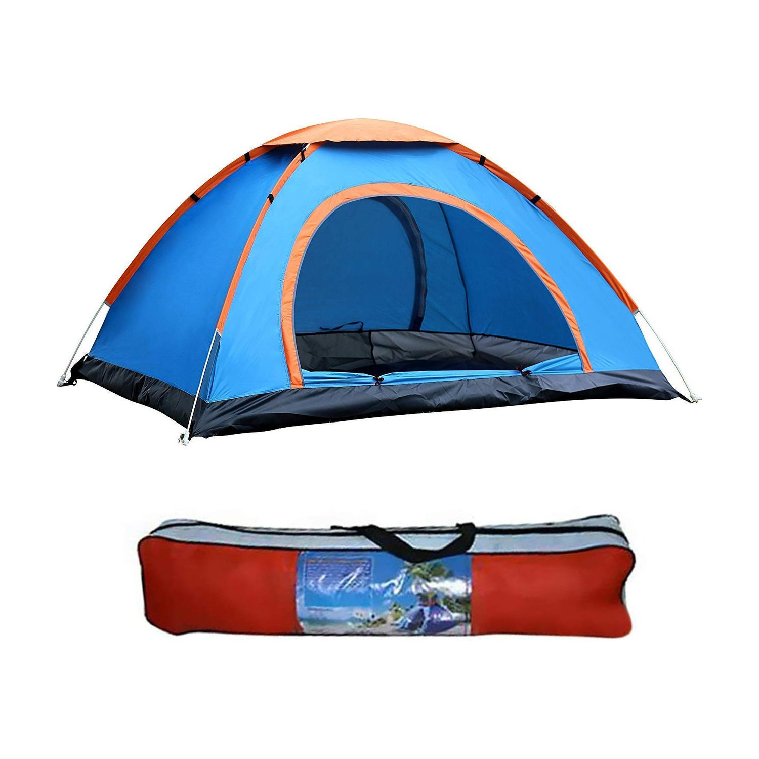 Image of DEVICE Portable Tent For Camping 5-10 Minutes Easy Setup Ideal For 6-7 Persons Tent - For camping, picninc, tour, hiking