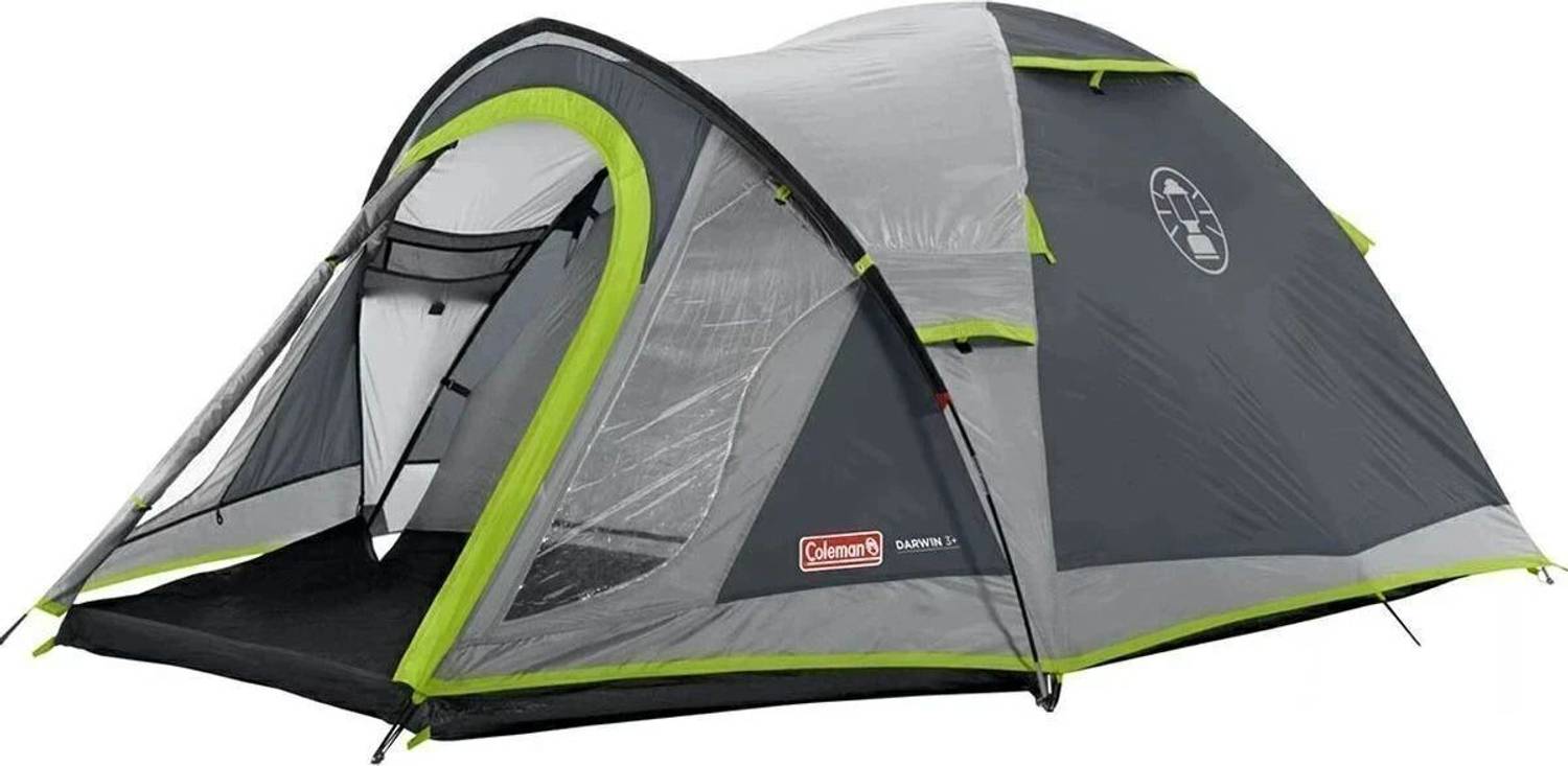 (値下げ)平行輸入品 Coleman Darwin 3+ キャンプテント COLEMAN Darwin 3+ Waterproof Portable Camping Tent With Spacious