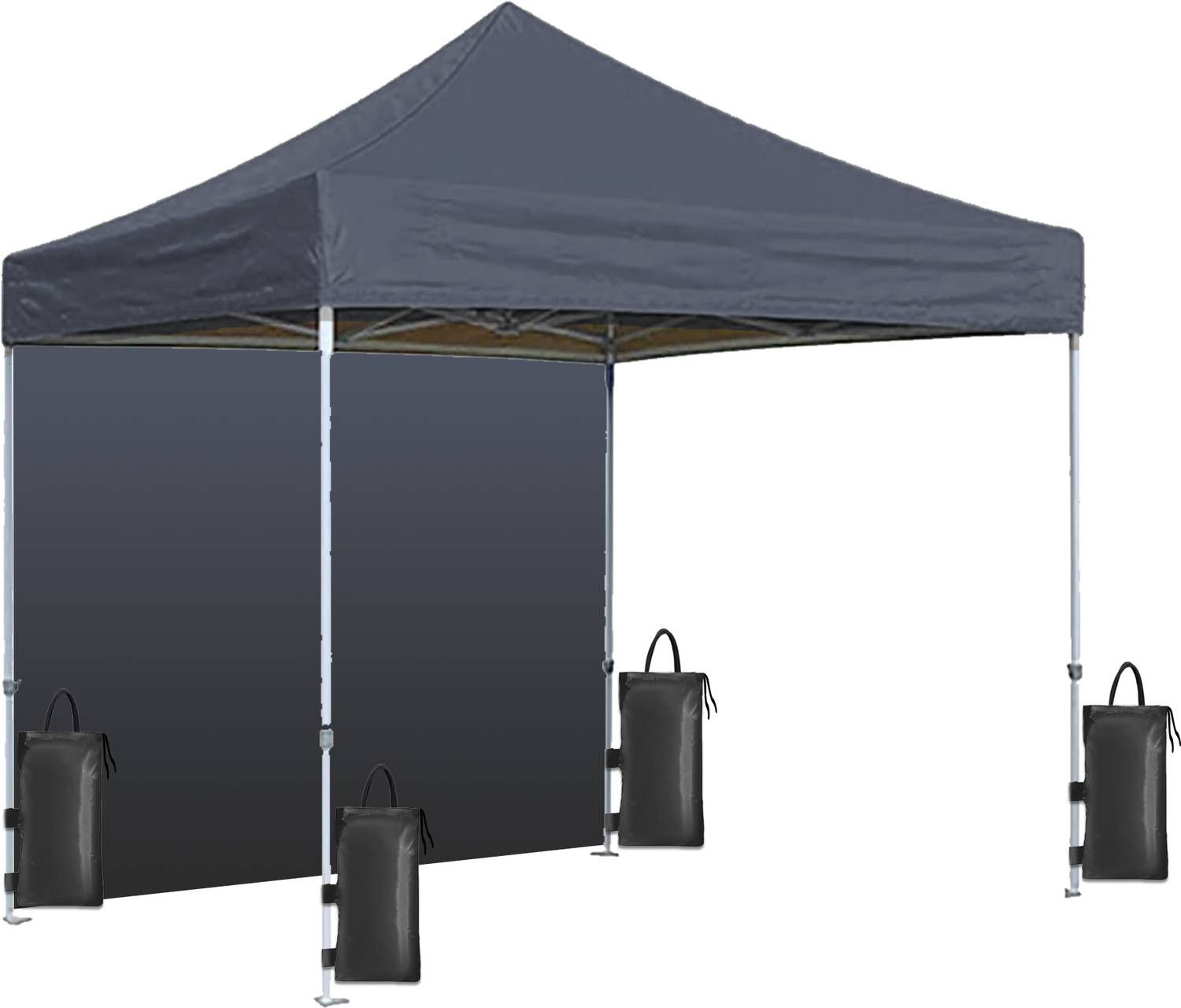 Ab Sab 6.5x6.5 ft Black Gazebo Tent - Image 1