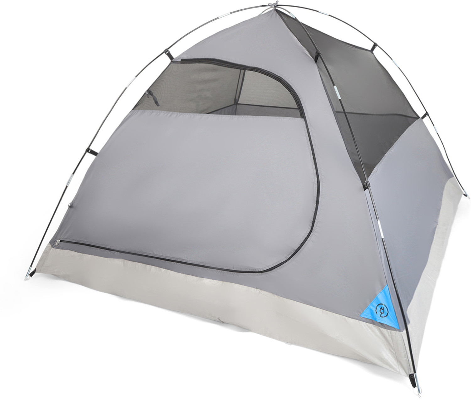 Image of ADVENTRA SPORTS 3 Person Camping Tent - ET1100 - Horizon Blue / Grey Tent - For camping