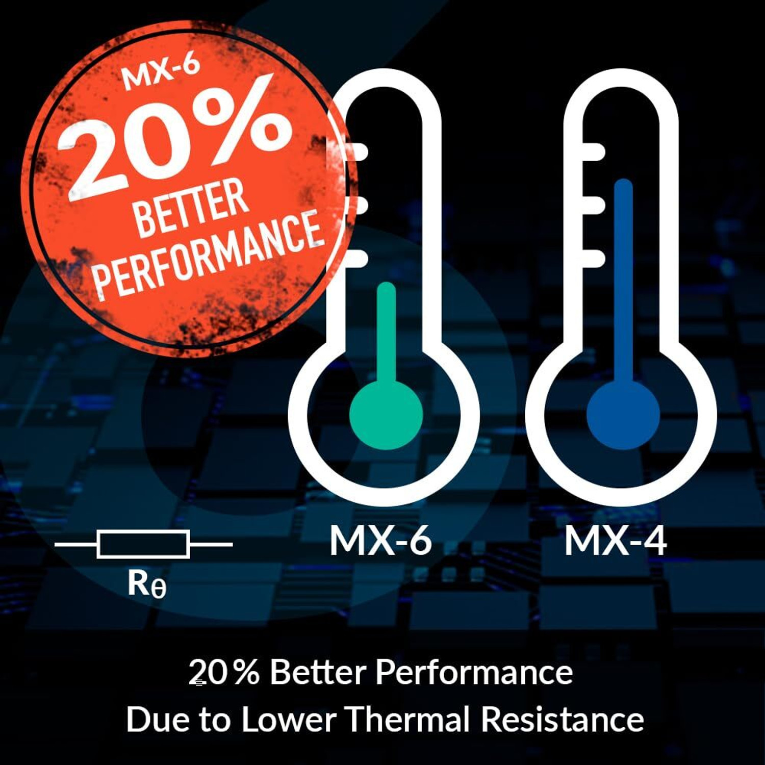 Image of Arctic MX-6 (2G) Carbon Based Thermal Paste
