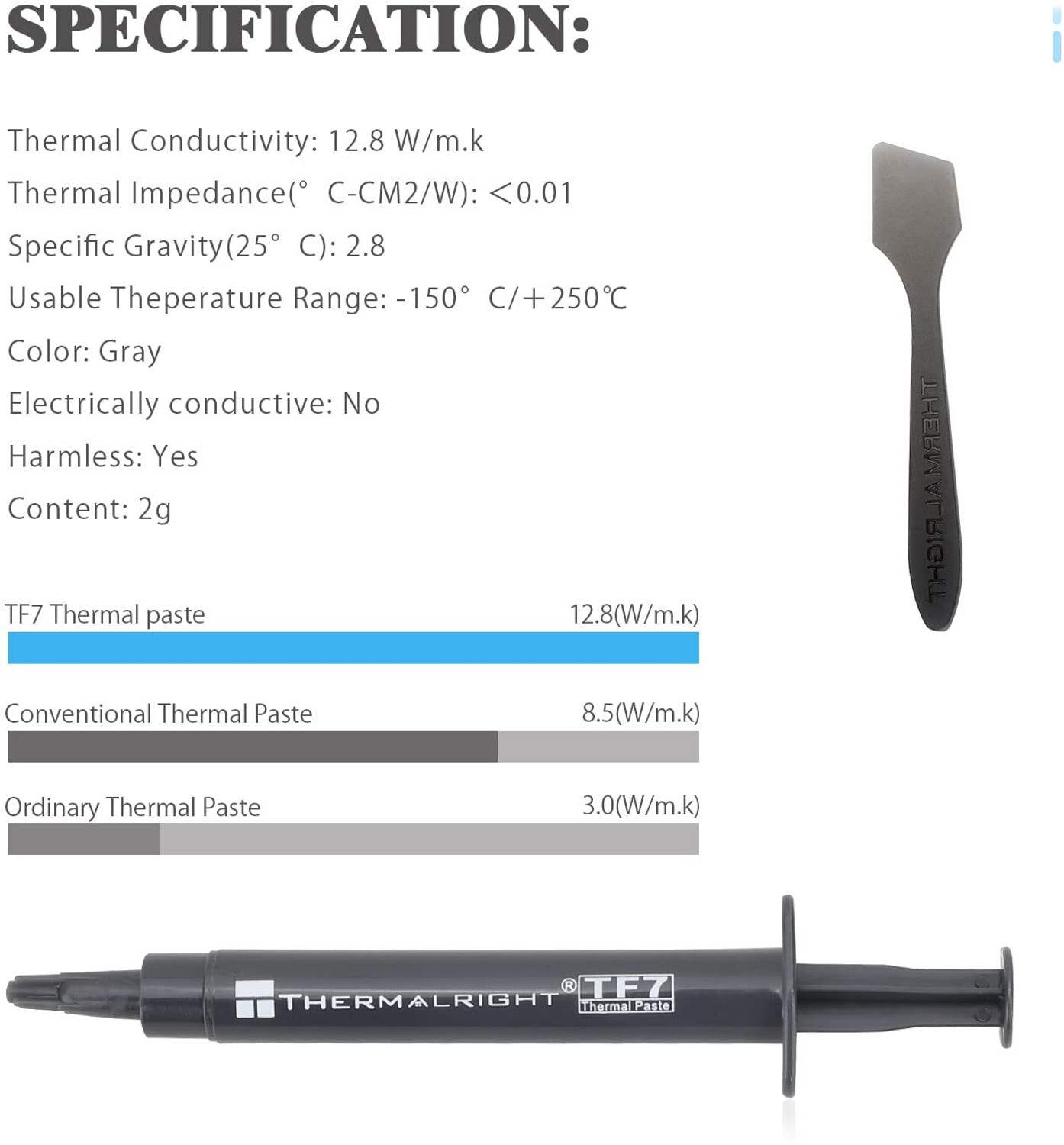 Image of Thermalright TF7 2g Carbon Based Thermal Paste