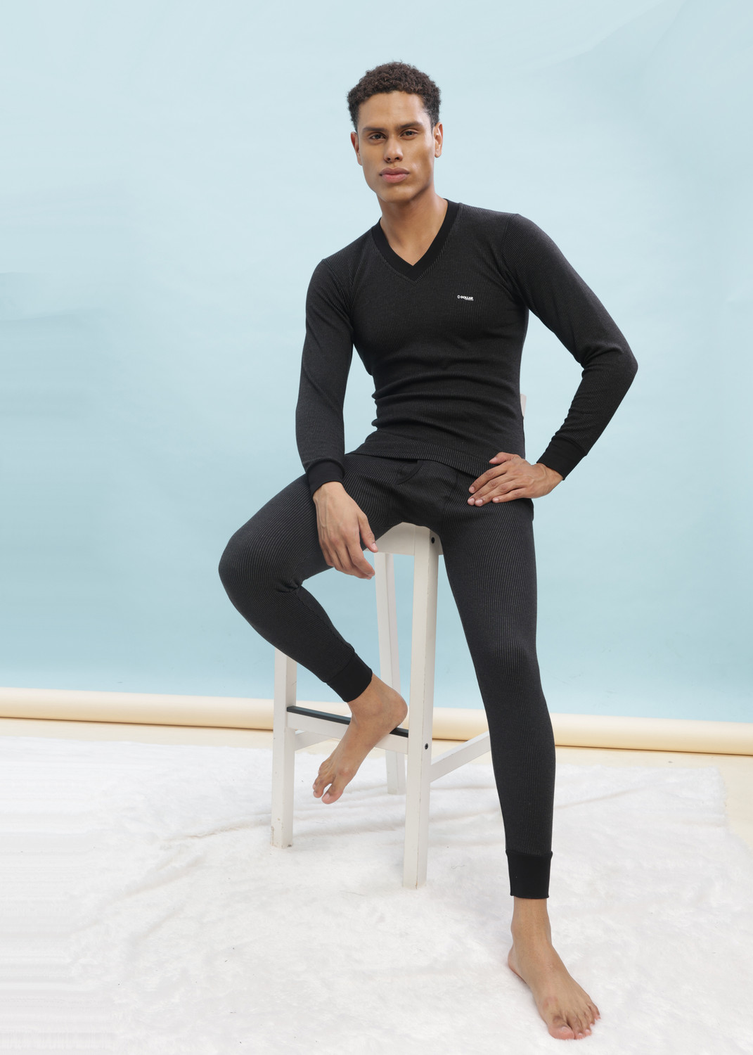 Dollar MUMF-002-SET Men Top - Pyjama Set Thermal