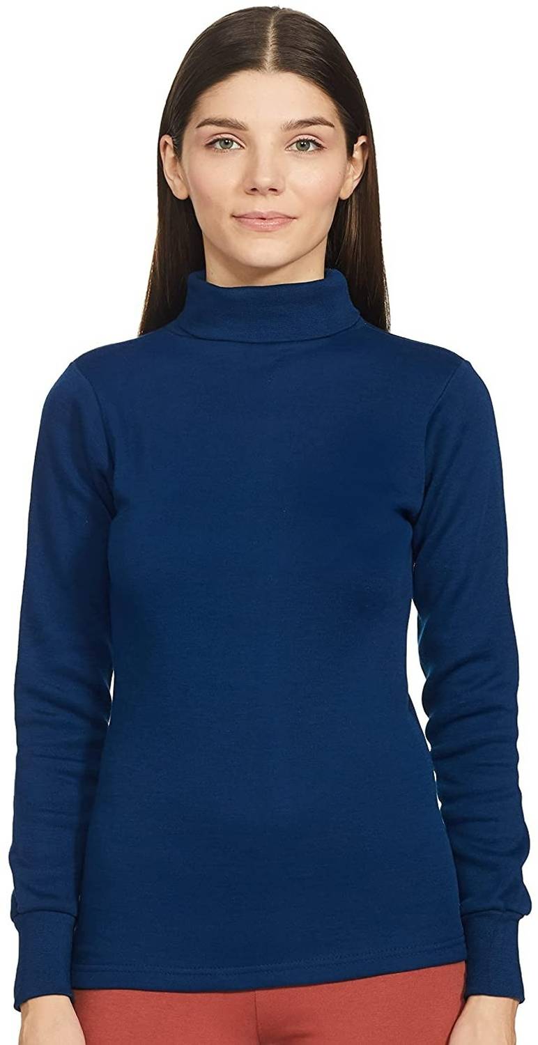 ALFA High Neck Soft and Cosy Winter Wear Women Top Thermal