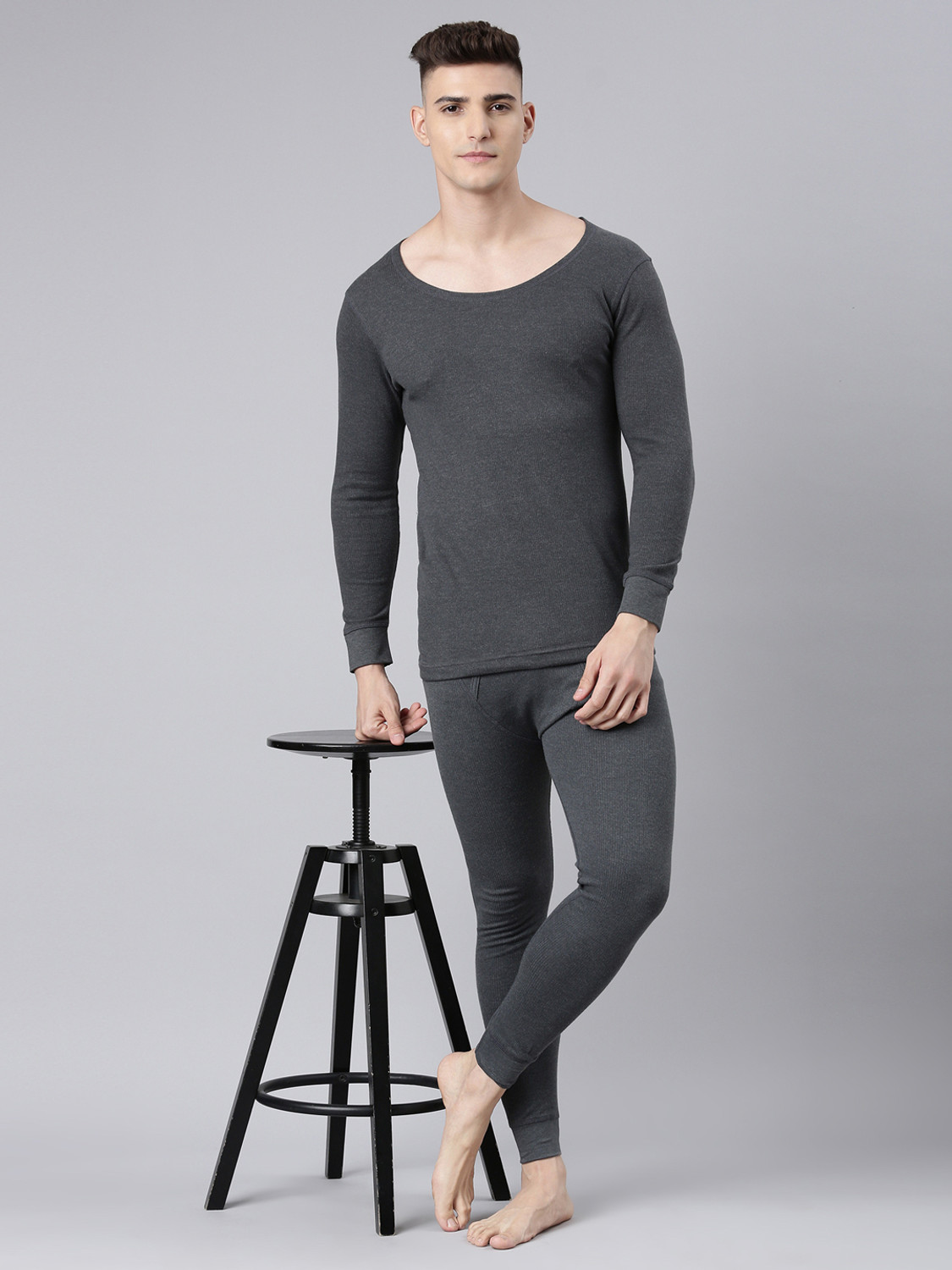 Image of LEVI'S 100CA037-39TML-FSL-TOP-PNT-P1 Men Top - Pyjama Set Thermal
