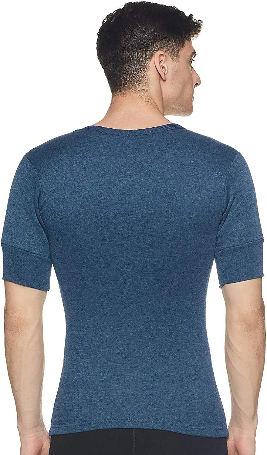 Image of ALFA Fleece Winter Wear Half Sleeves Men Top Thermal