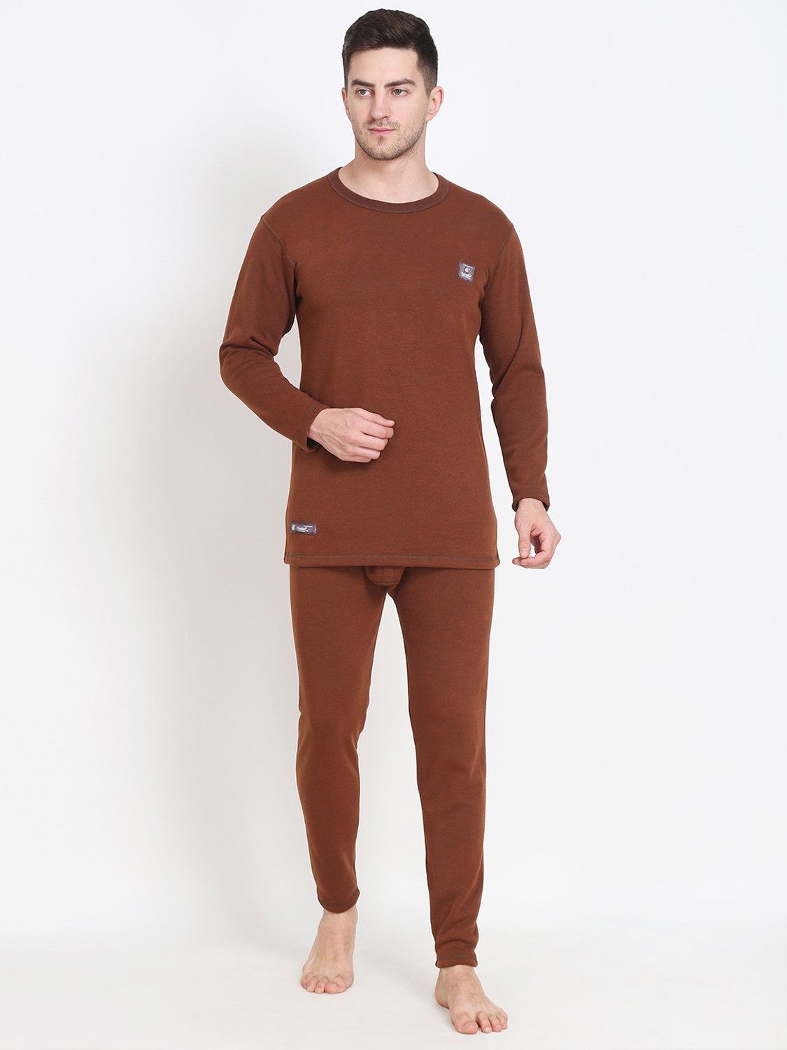Image of Ooshin UK Men Top - Pyjama Set Thermal