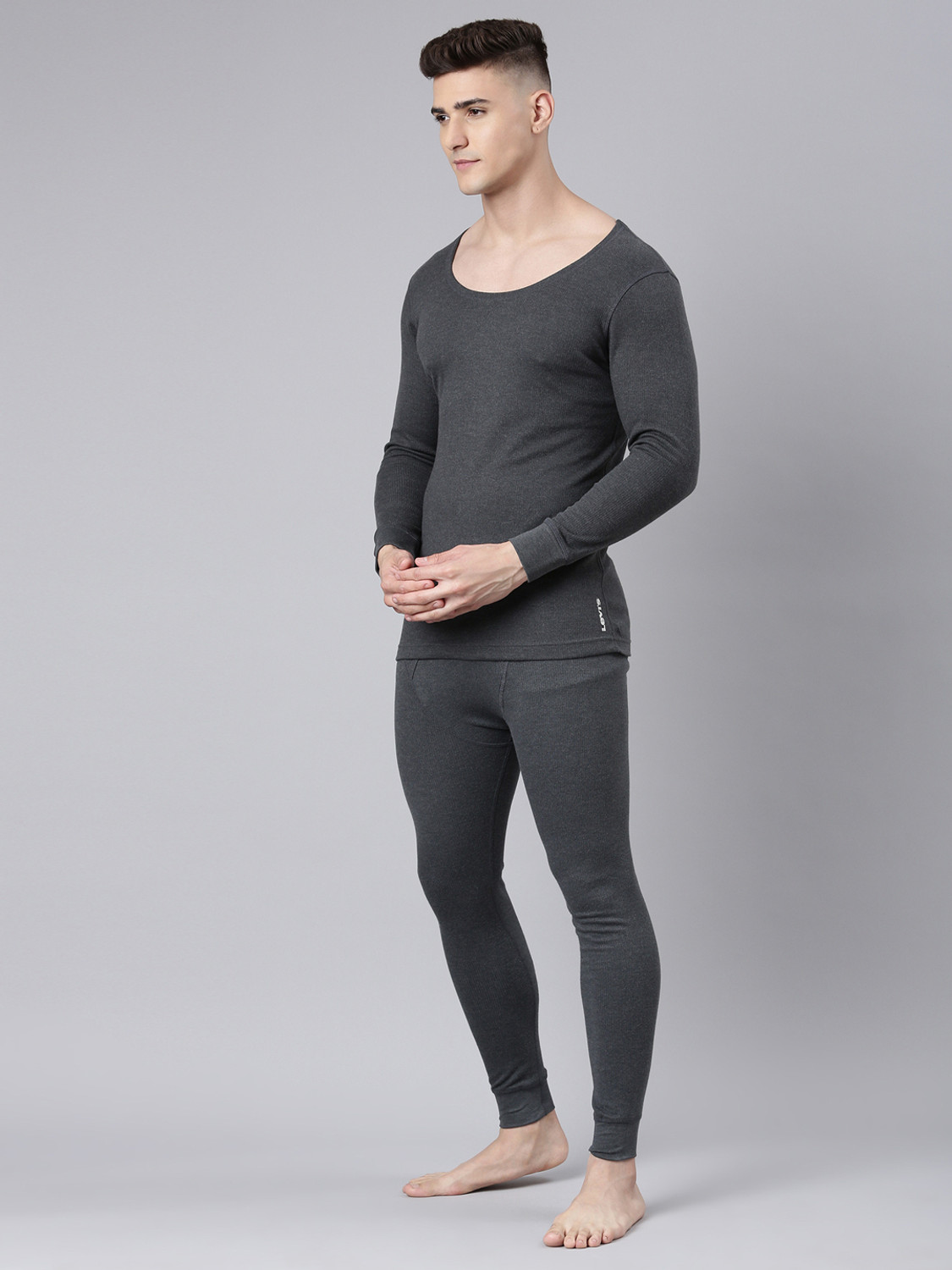 Image of LEVI'S 100CA037-39TML-FSL-TOP-PNT-P1 Men Top - Pyjama Set Thermal
