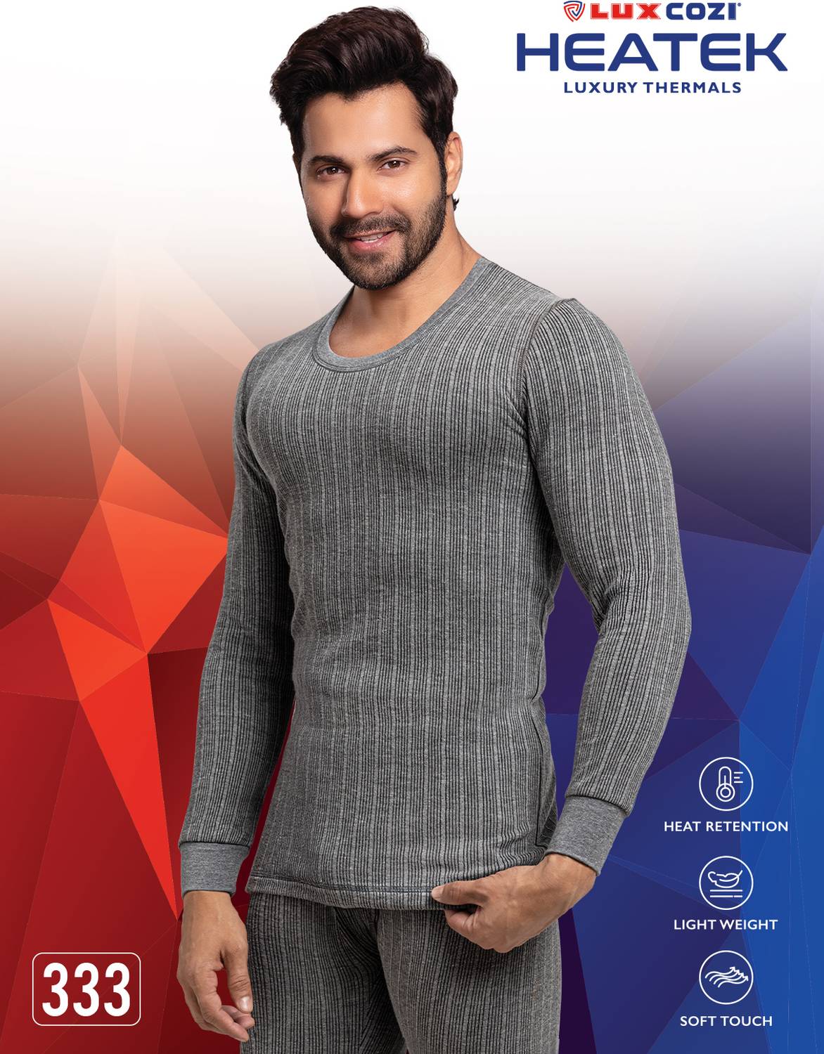 LUX cozi Men Top Thermal - Buy LUX cozi Men Top Thermal Online at