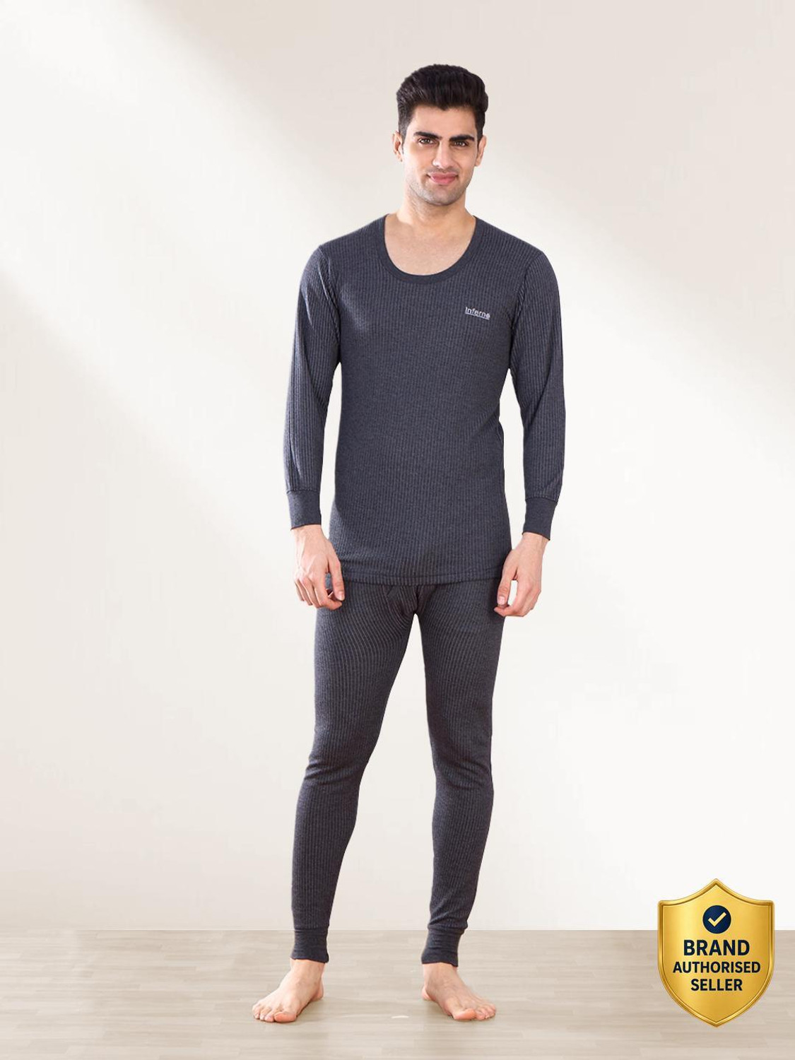 Image of LUX INFERNO Men Top - Pyjama Set Thermal