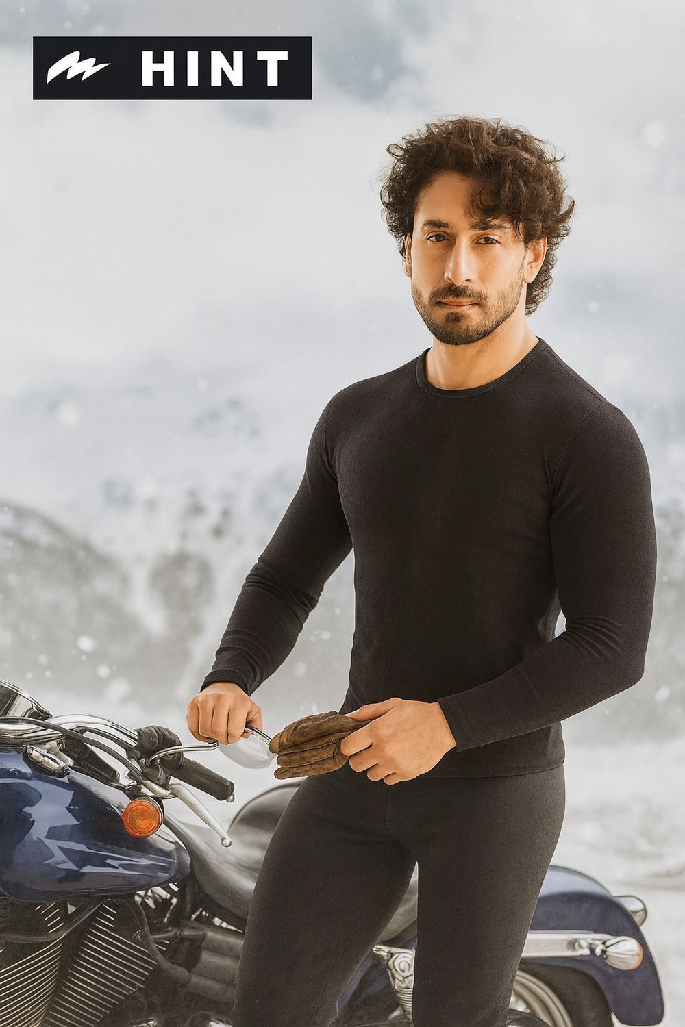 Image of Macho Hint Men Top - Pyjama Set Thermal