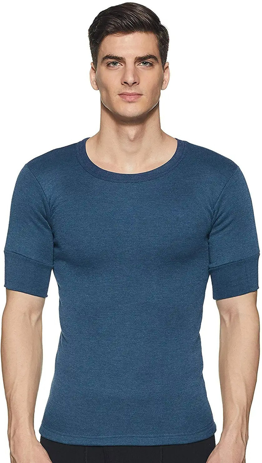 Image of ALFA Fleece Winter Wear Half Sleeves Men Top Thermal