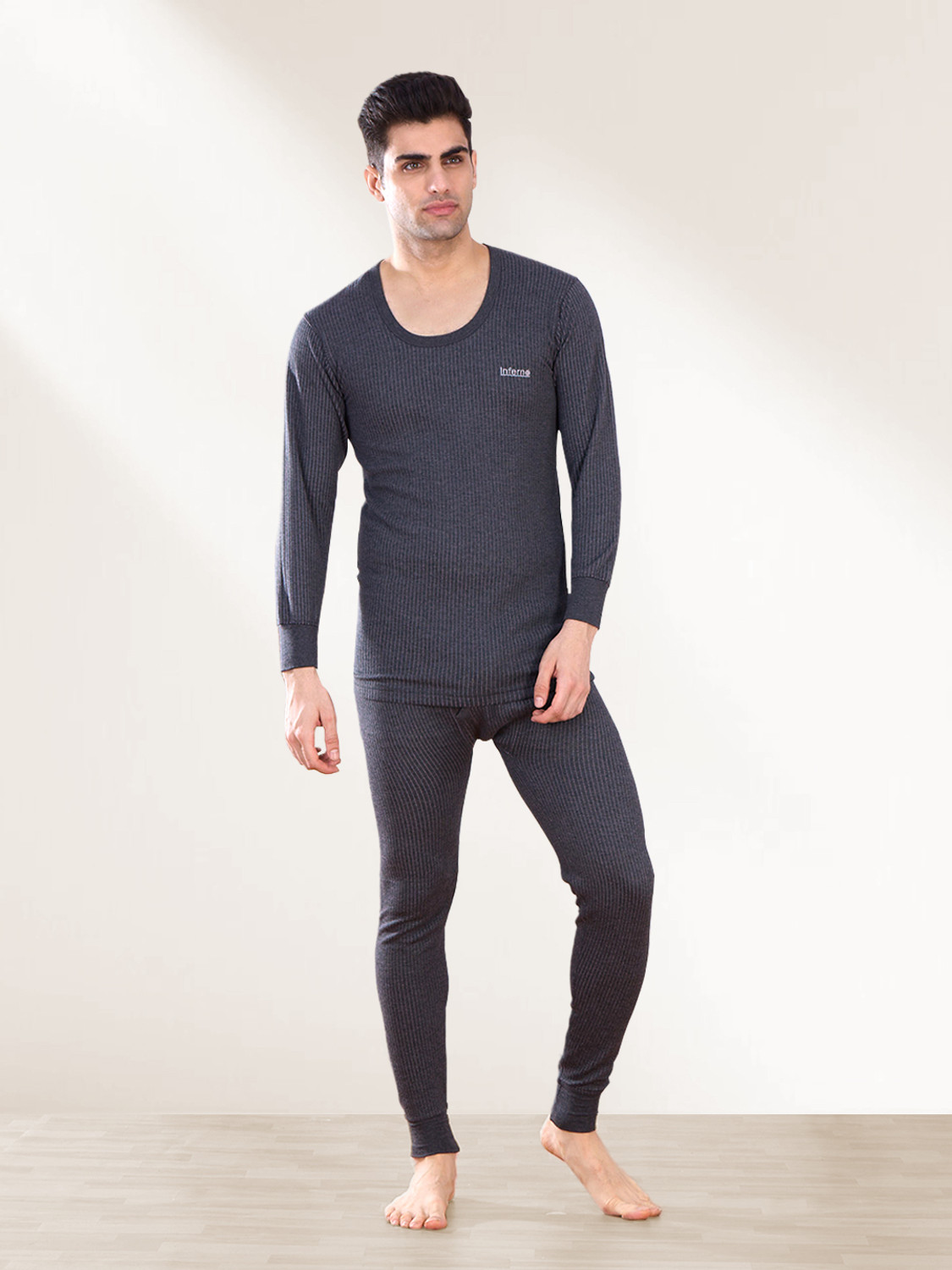 Image of LUX INFERNO Men Top - Pyjama Set Thermal