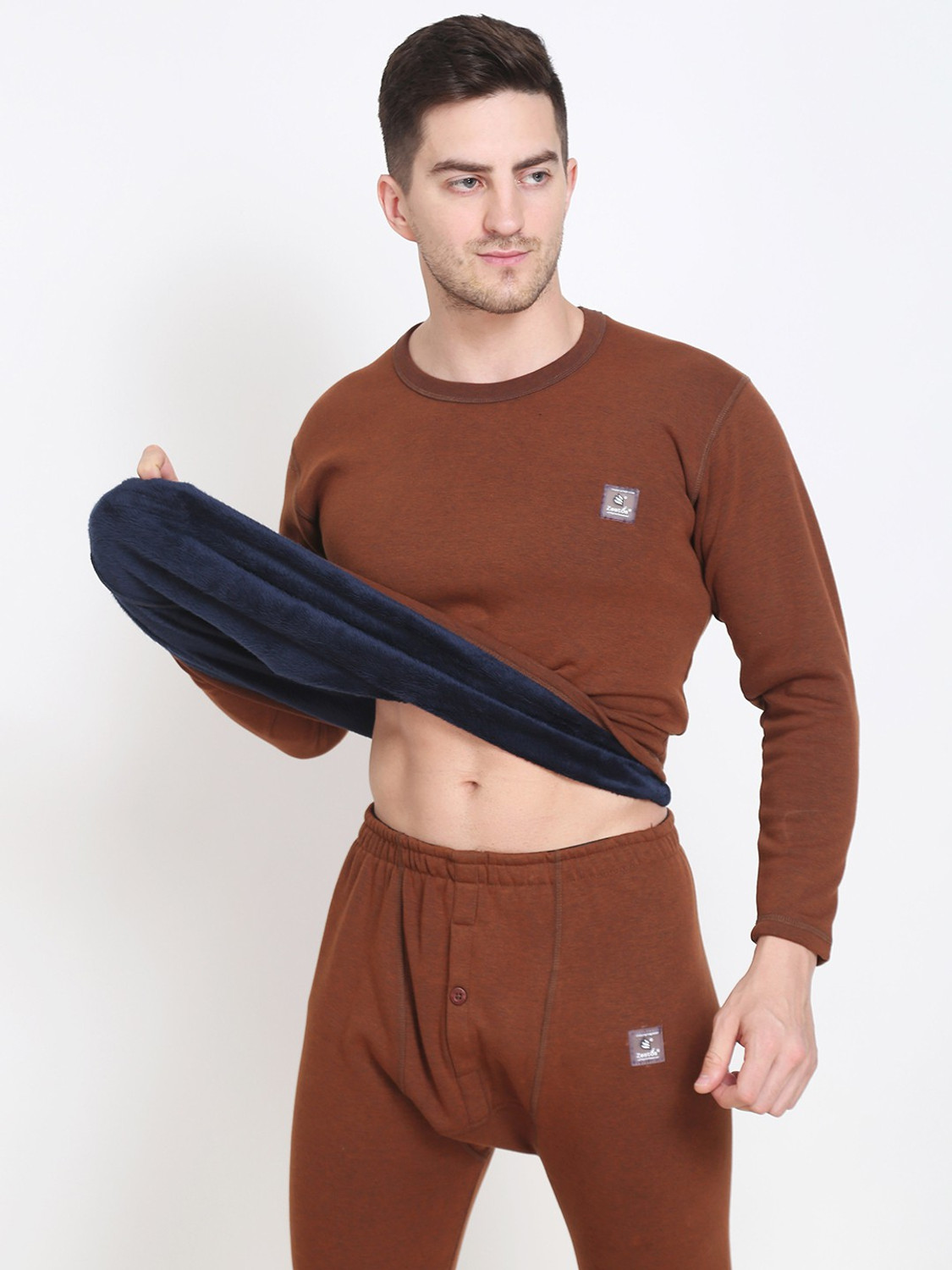 Image of Ooshin UK Men Top - Pyjama Set Thermal