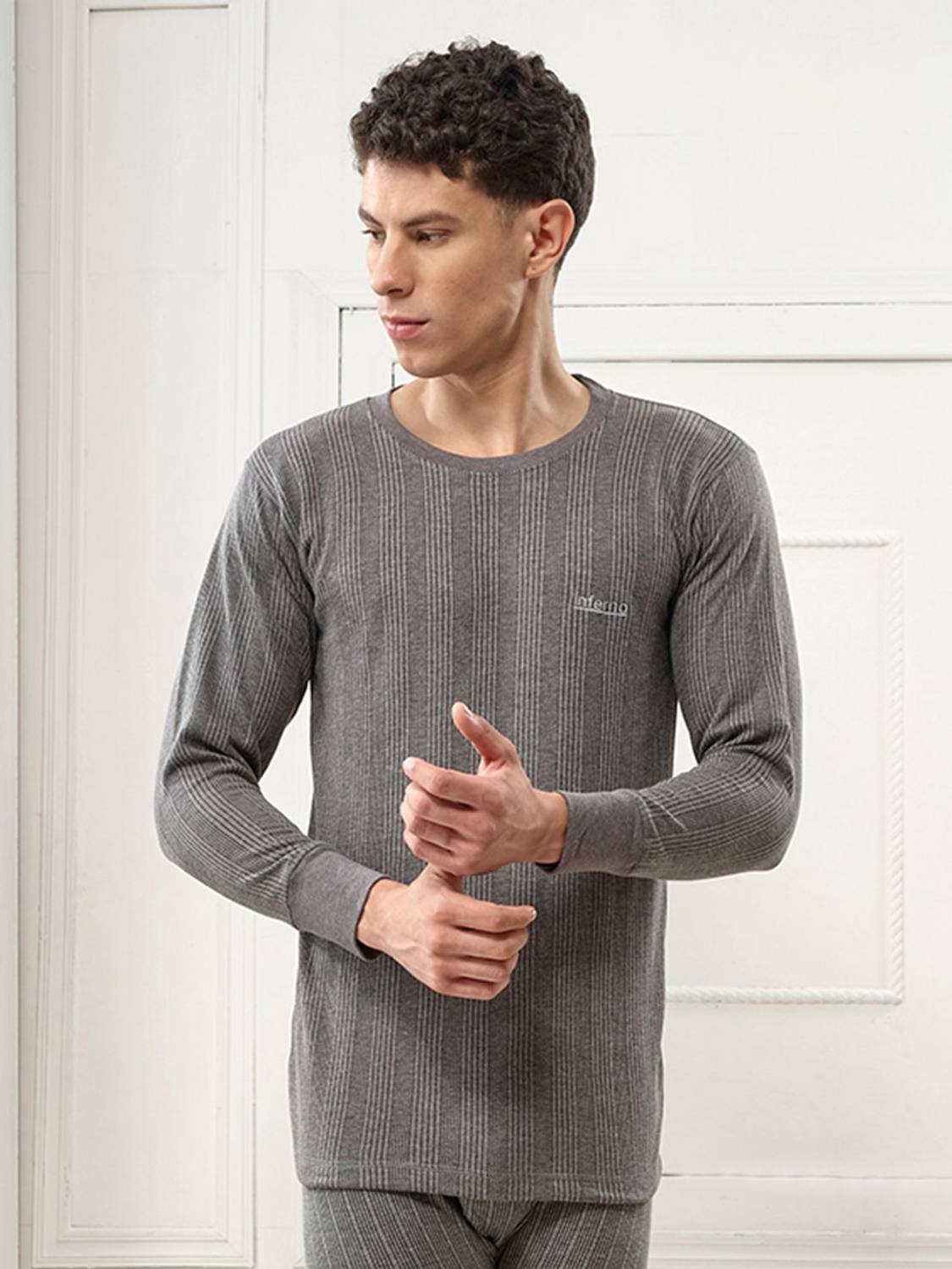 LUX INFERNO INFERNO_CH_FS_CN_75 Men Top Thermal Buy LUX INFERNO