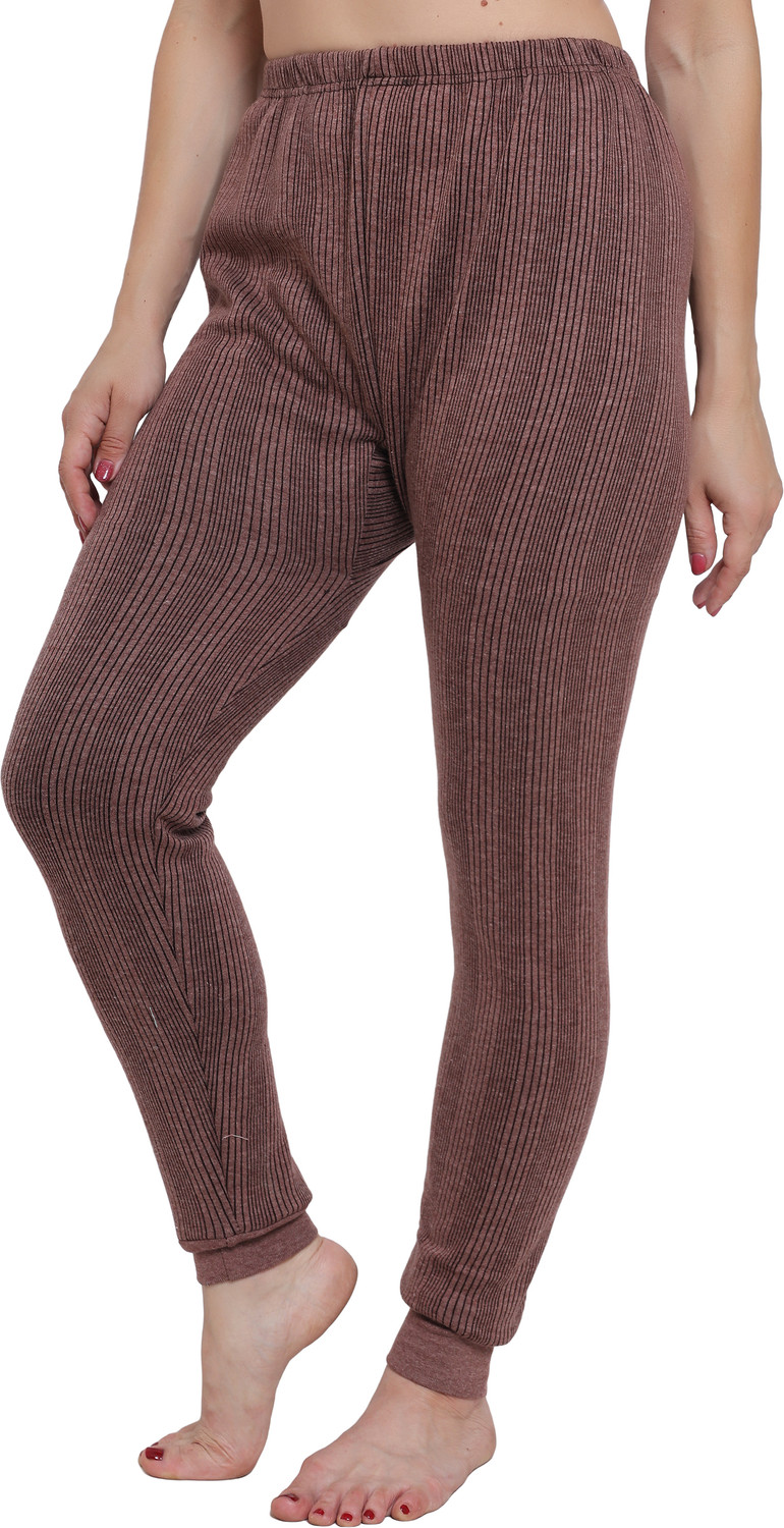 Image of Hiwaga Thermal Warmer Bottom Pant for Women UltraSoft Winter Inner Wear Women Pyjama Thermal