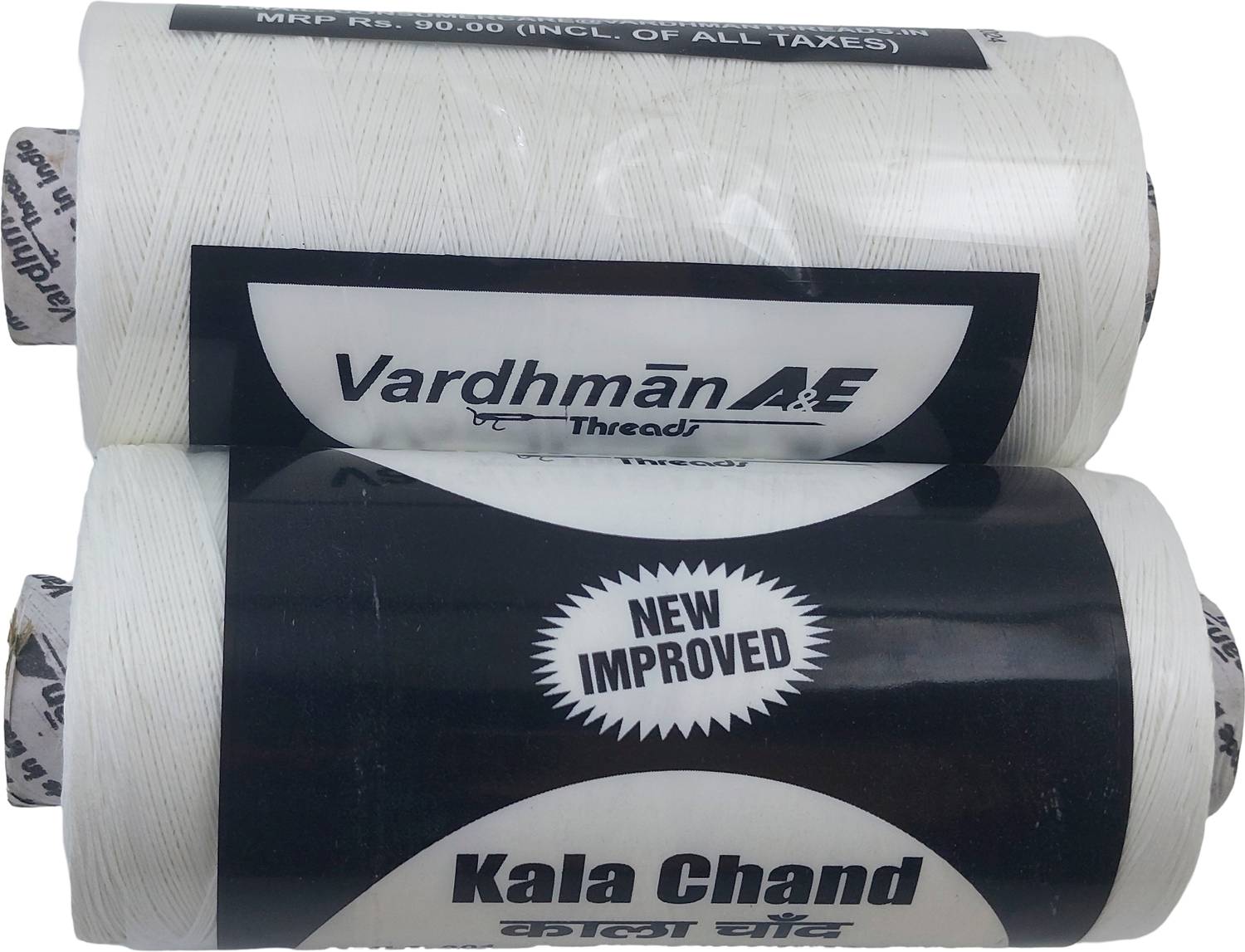 ARTPARASITE Kala Chand White threads High super glaced Threads for Kite Flying use Saddi Thread