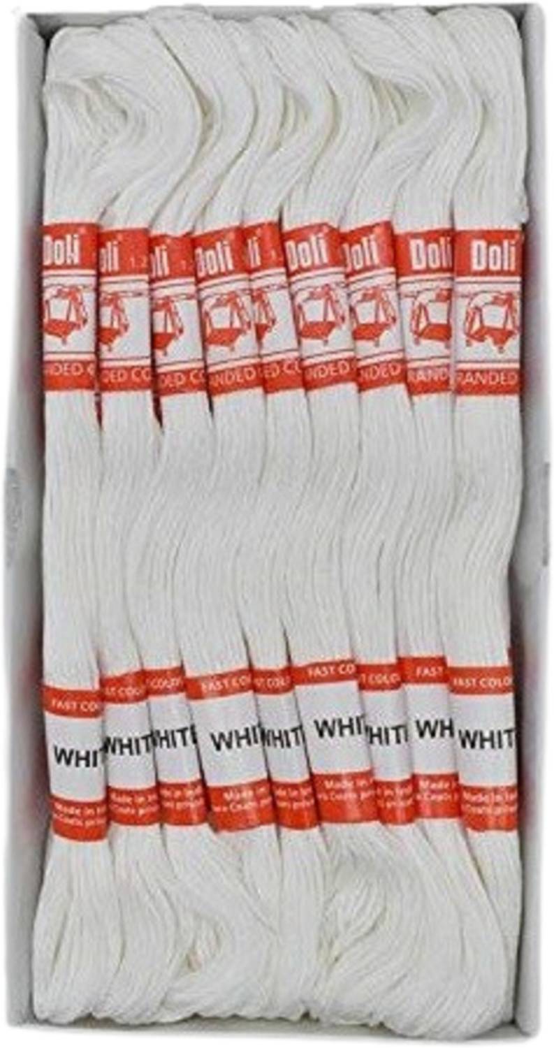 ARTPARASITE Doli Stranded Cotton Skiens Cross/Long Stitched Cotton Embroidery Floss Threads Thread