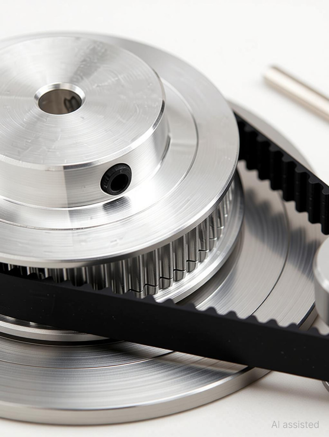 Image of Serplex Synchronous Wheel for 3D Printer Timing Pulley Printer Timing Gear for 3D Plate /Bed